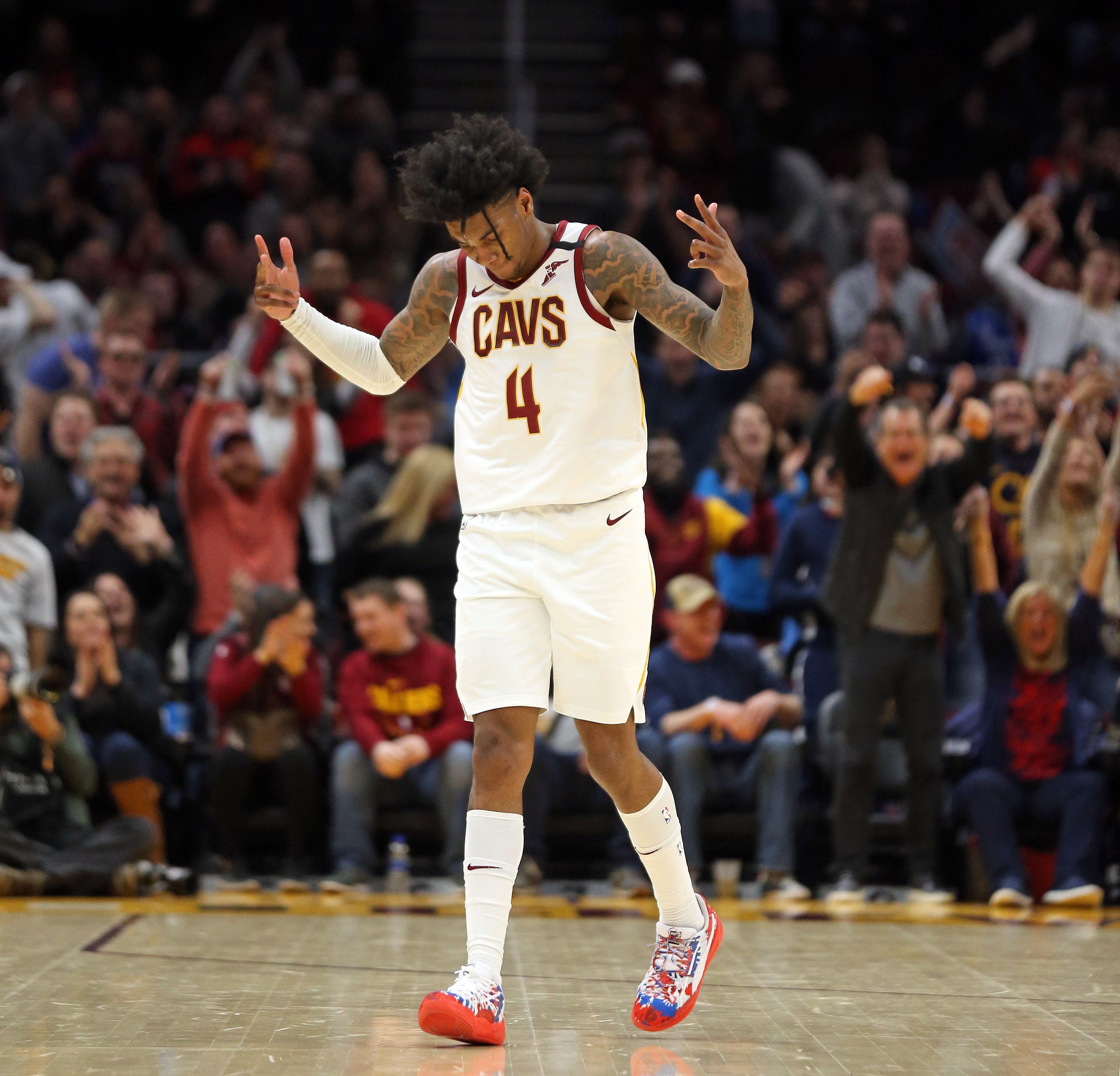Kevin Porter Jr. practices with Cleveland Cavaliers for first time