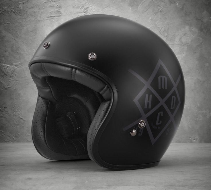 heinmo Motorrad Retro Helm Motocross Hälfte Open Face Helm für Harley Cruiser
