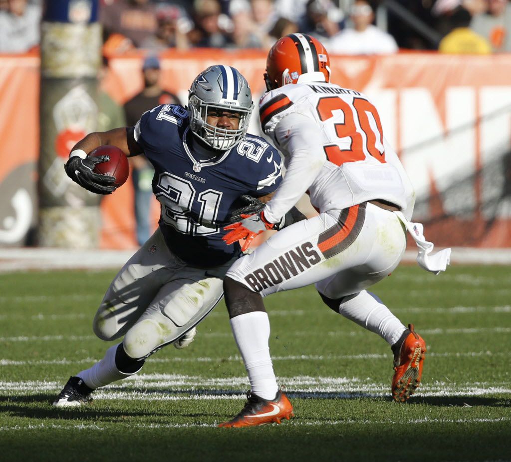 Top 10 photos from Cowboys' 35-10 win over Browns: Punches, crop tops and  Prescott-Elliott 2016