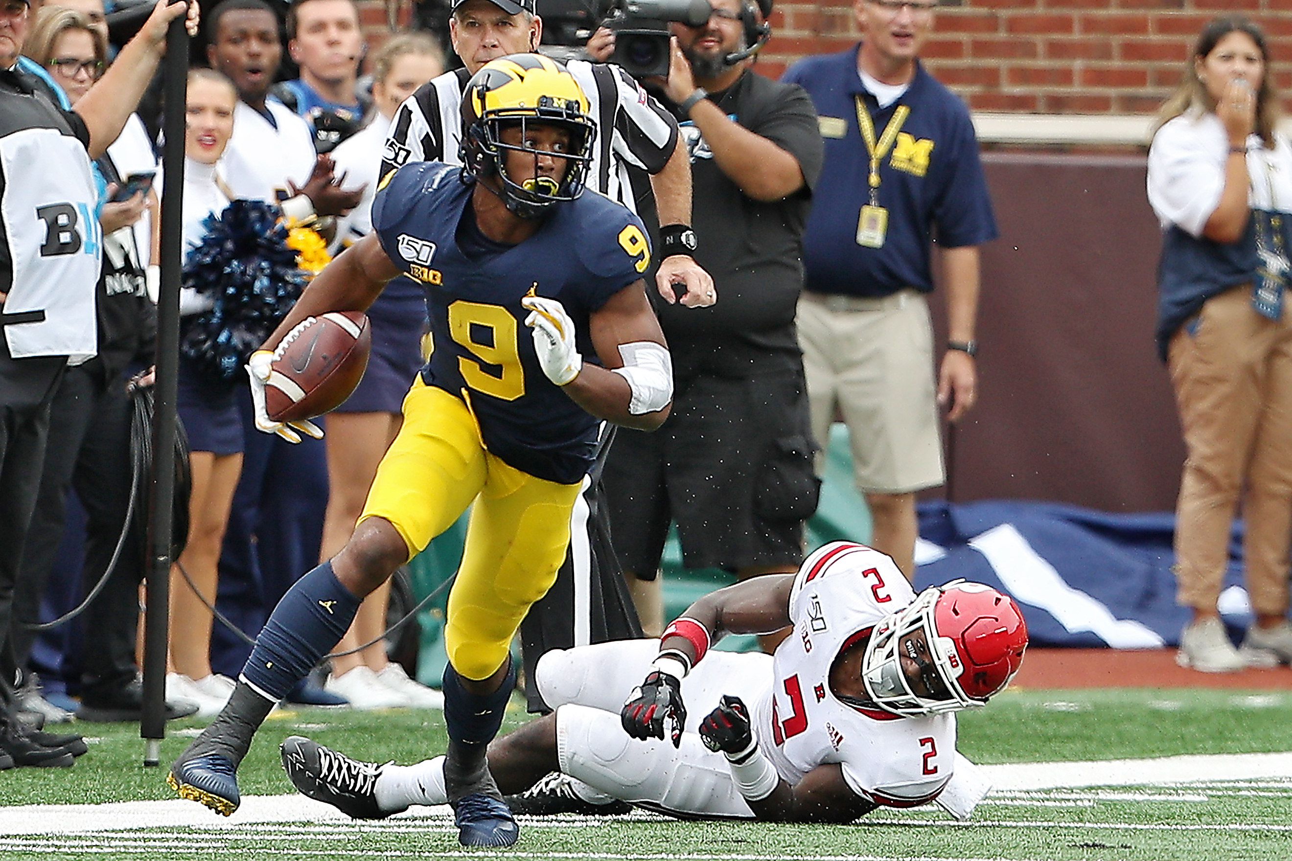 Donovan Peoples-Jones on Todd McShay's 2020 NFL draft rankings 