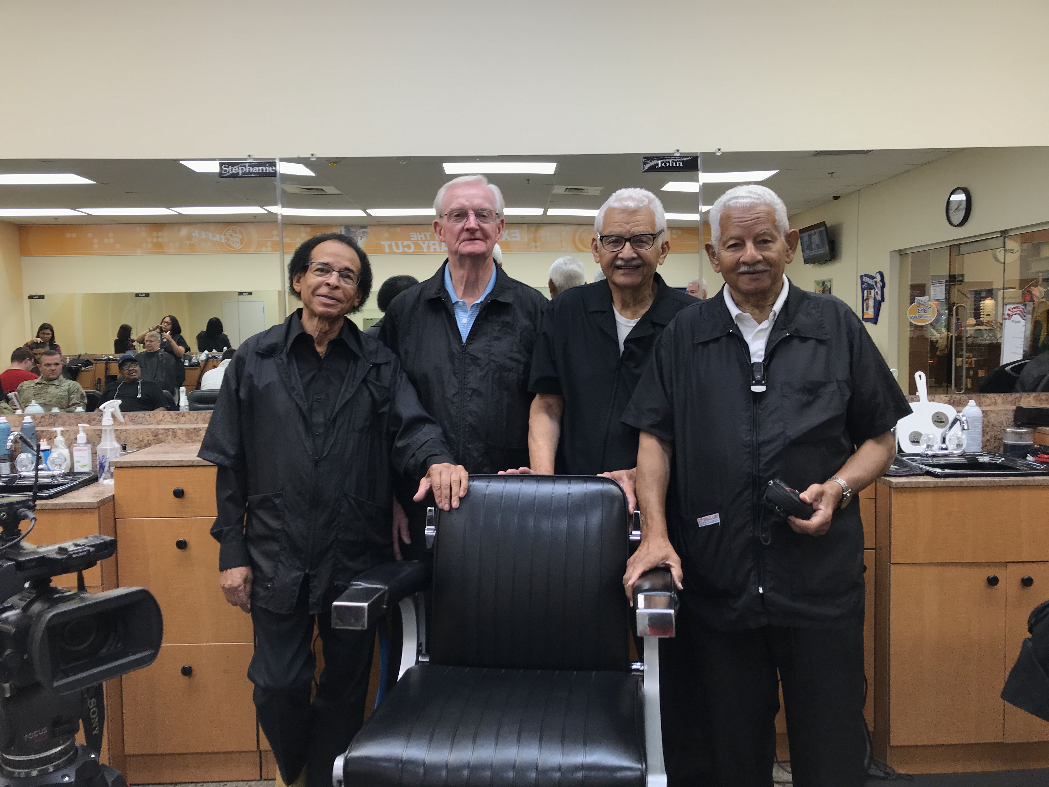 Band of Brothers: Five barbers at Fort Gordon each clock more than 50 years