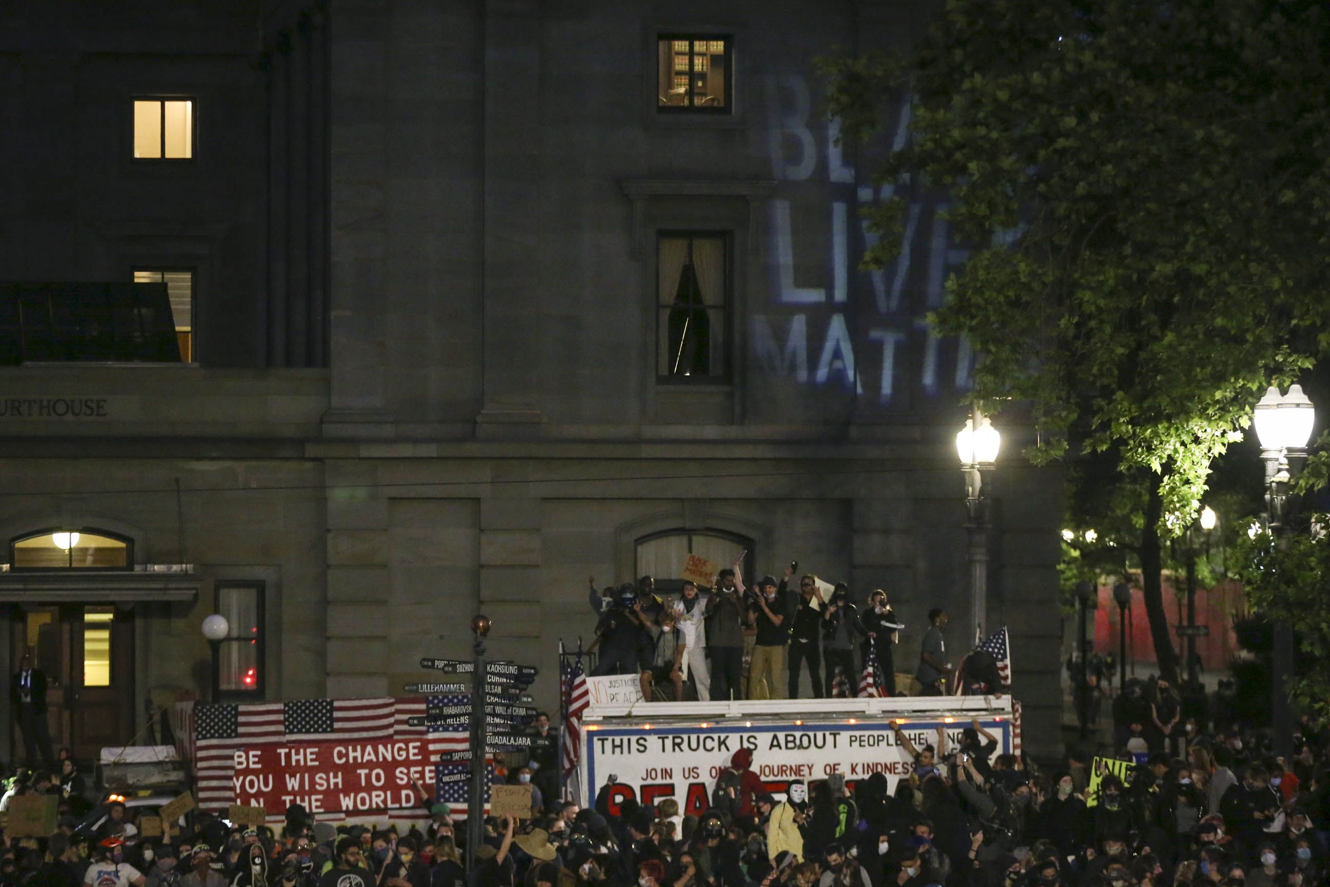 As anti-gun violence protesters converge on Washington, football