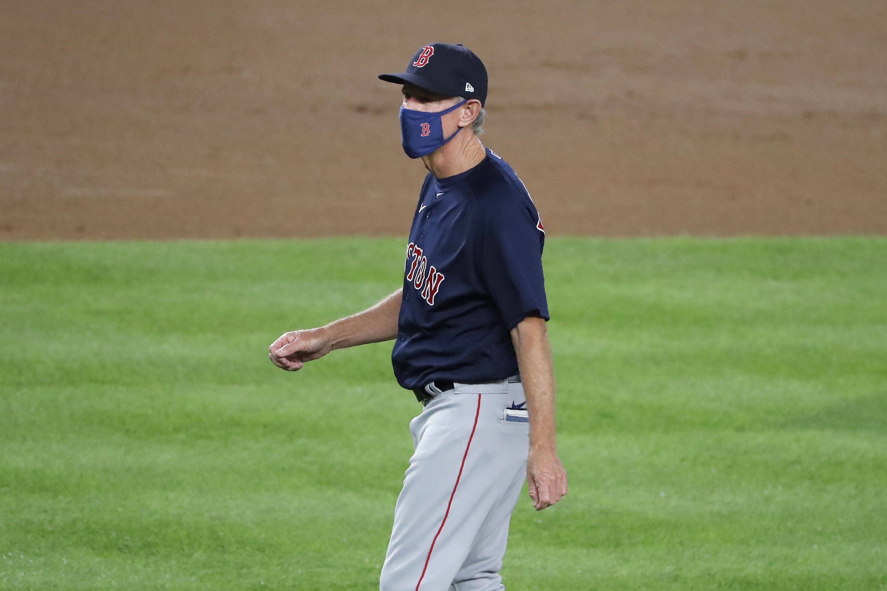 New York Yankees pitcher Ryan Weber stretches during a spring