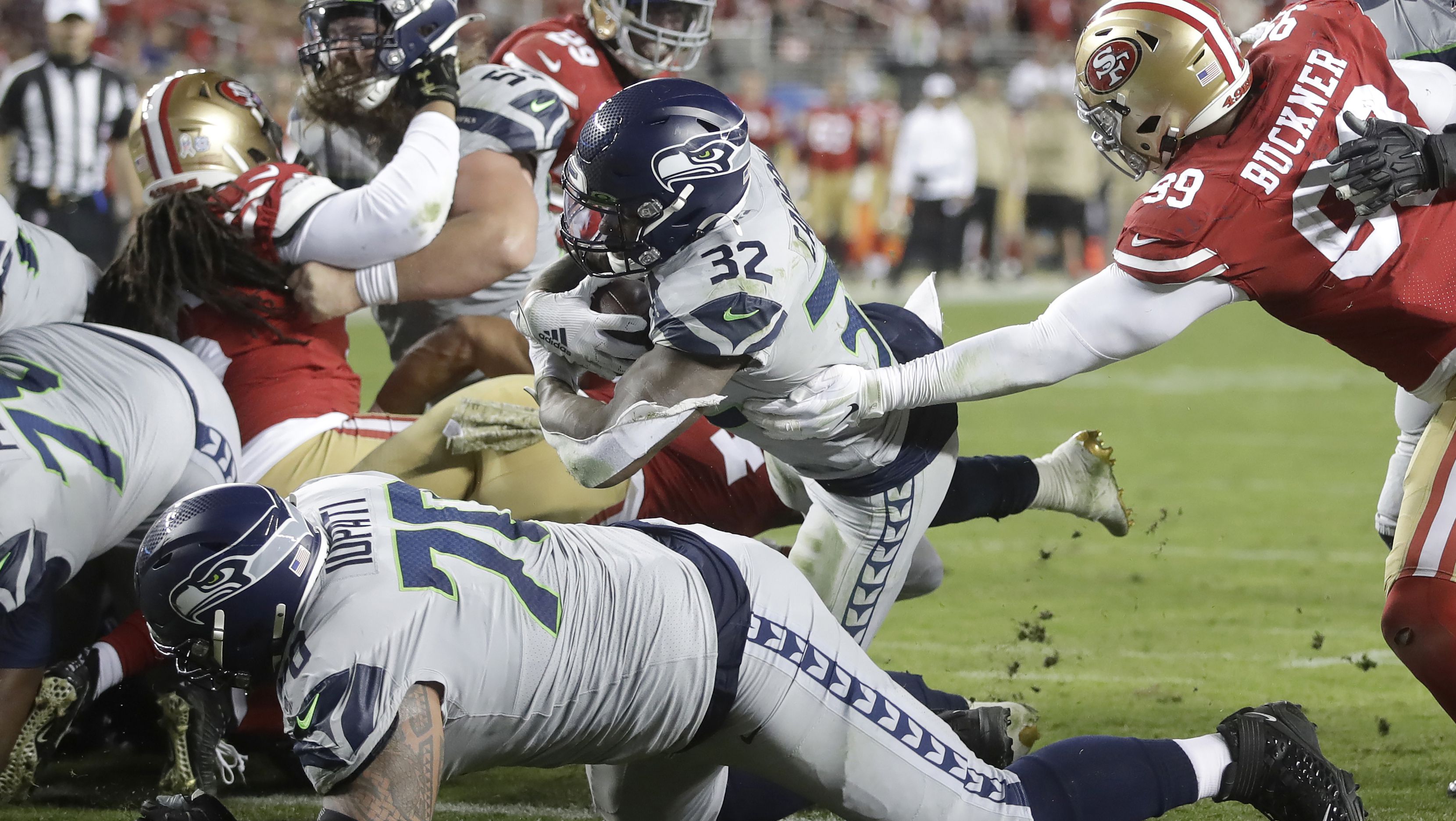 49ers might be riding a wave, but Seahawks have knocked them off