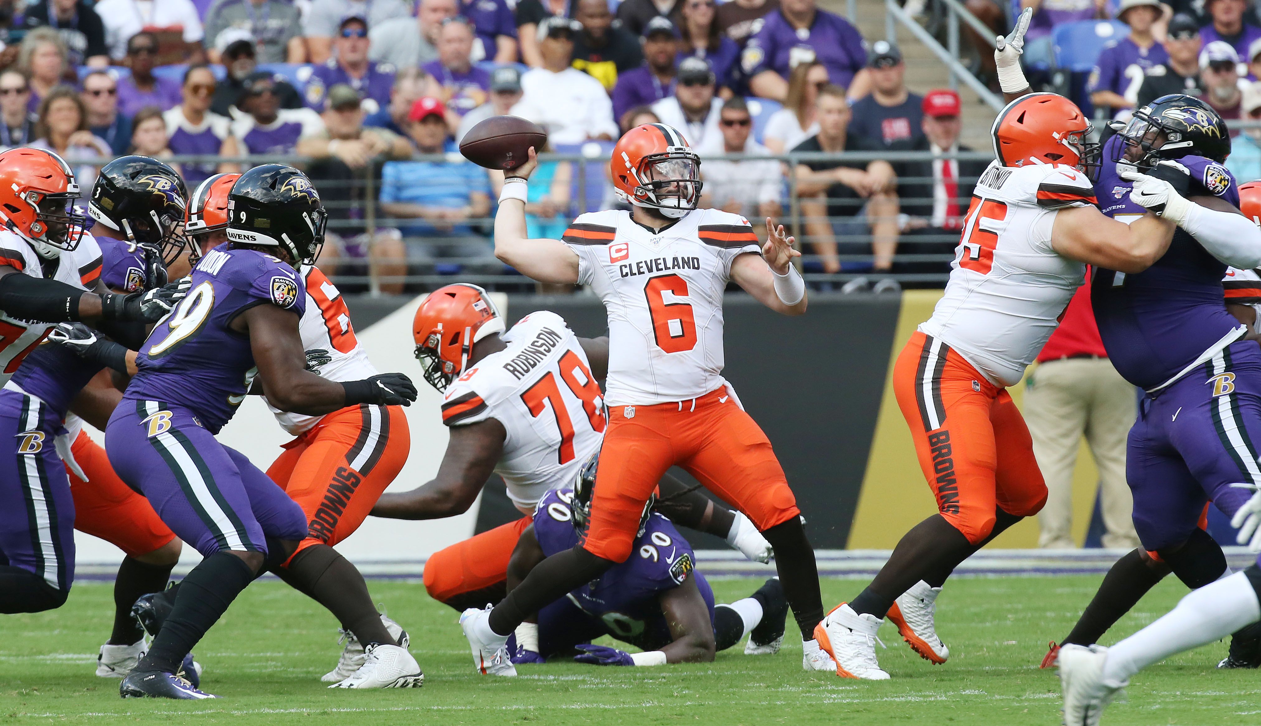 Around the AFC North: Baker Mayfield, Browns on Fire With Ravens