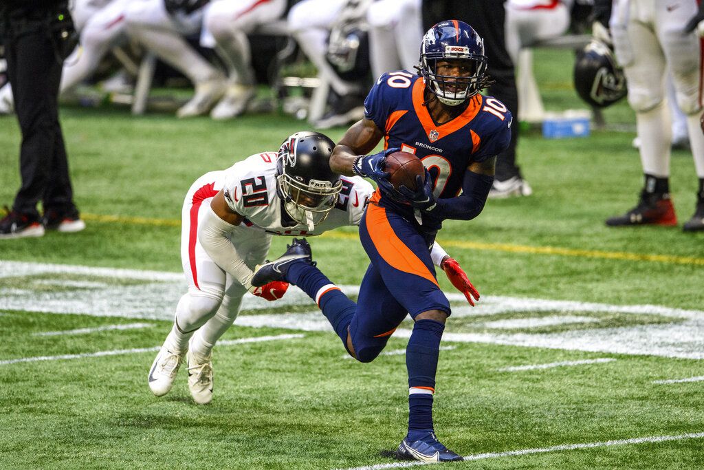 Jerry Jeudy 10 Denver Broncos football player poster gift shirt