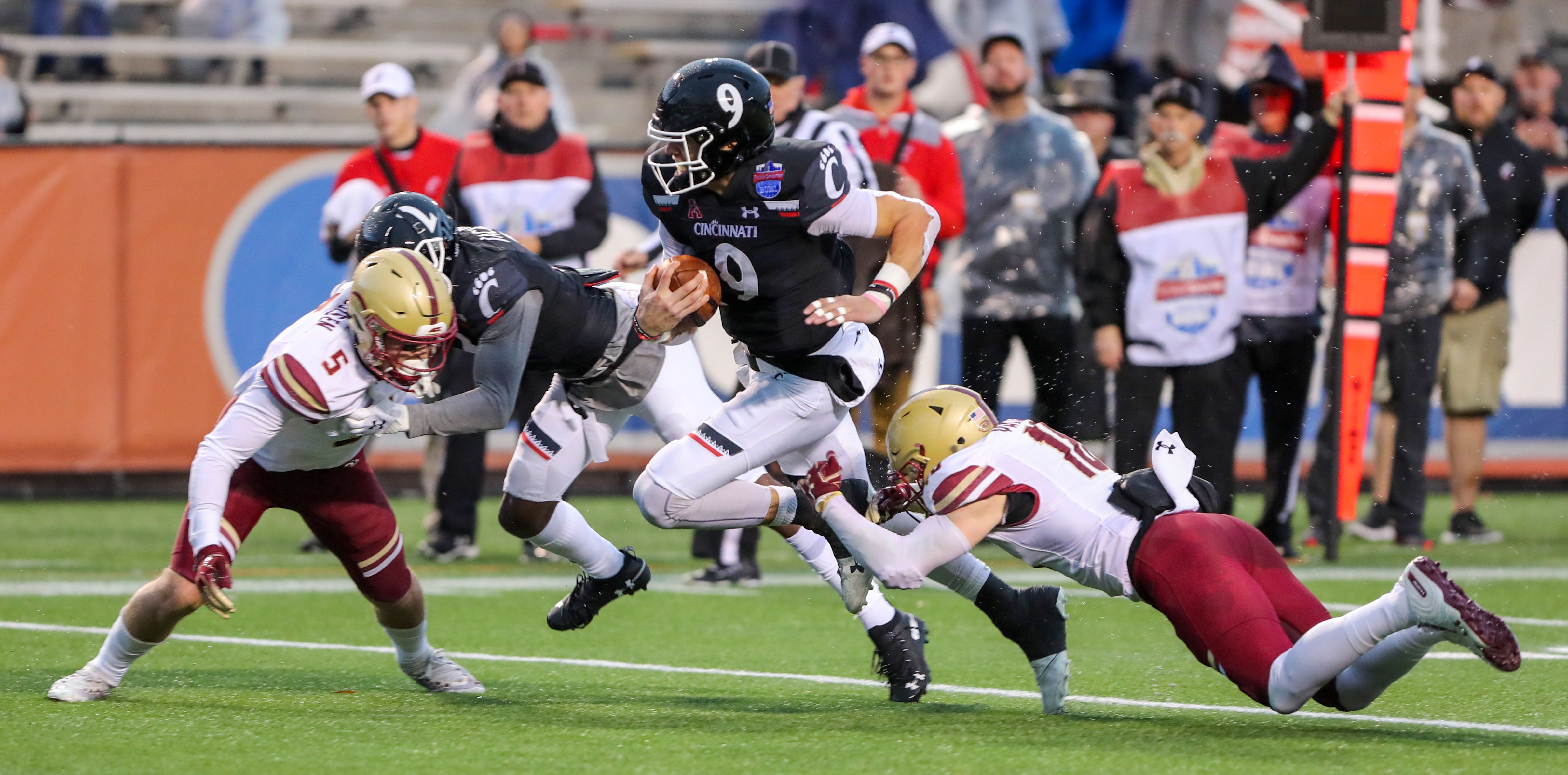 Cincinnati crushes Boston College in Birmingham Bowl behind Desmond Ridder's  four TDs