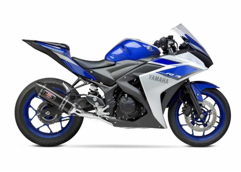 Yamaha r3 online dual exhaust