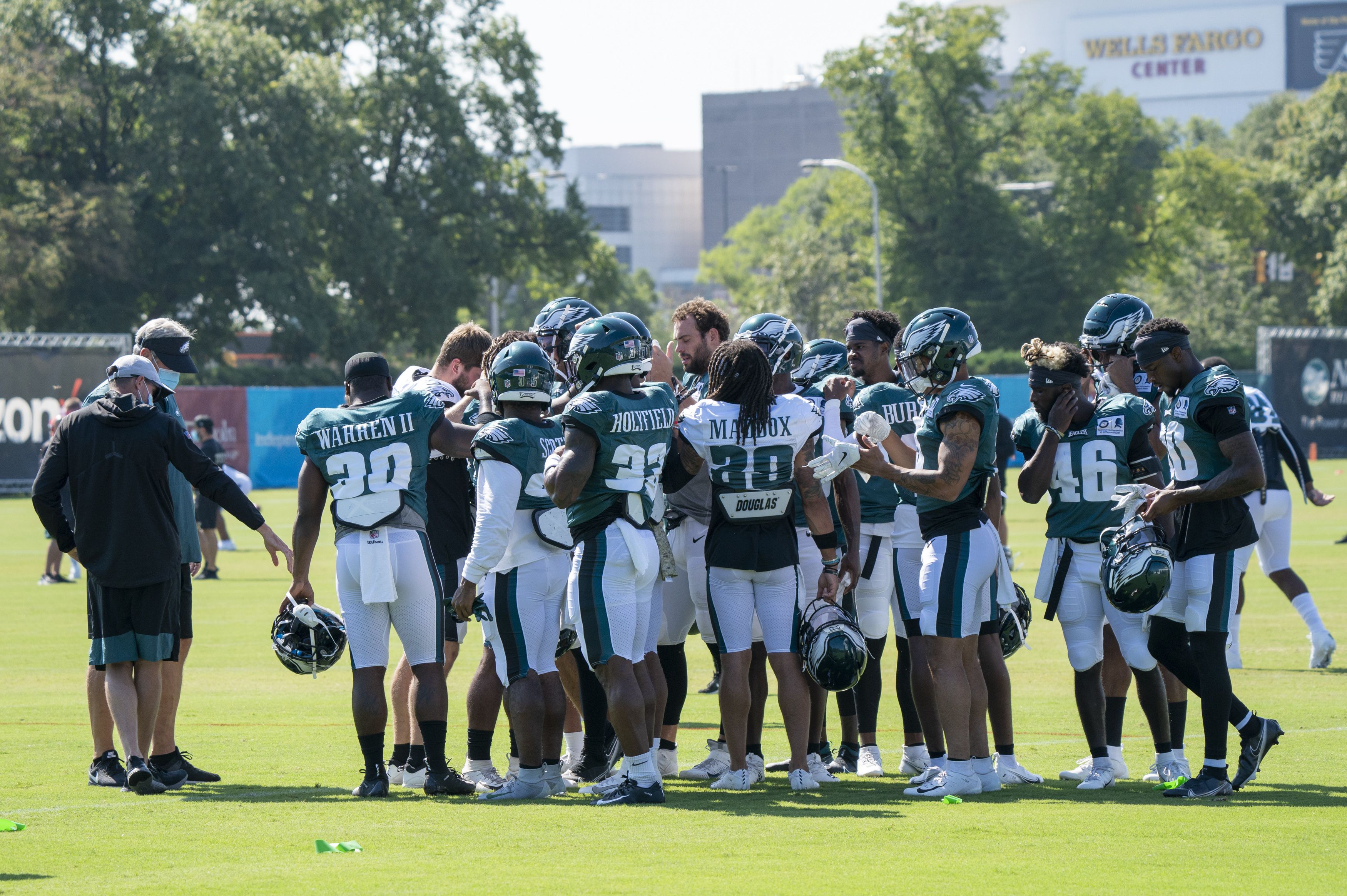 Eagles training camp 2021 observations, Day 3: A physical first few  practices – NBC Sports Philadelphia