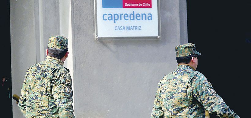 capredena ejército