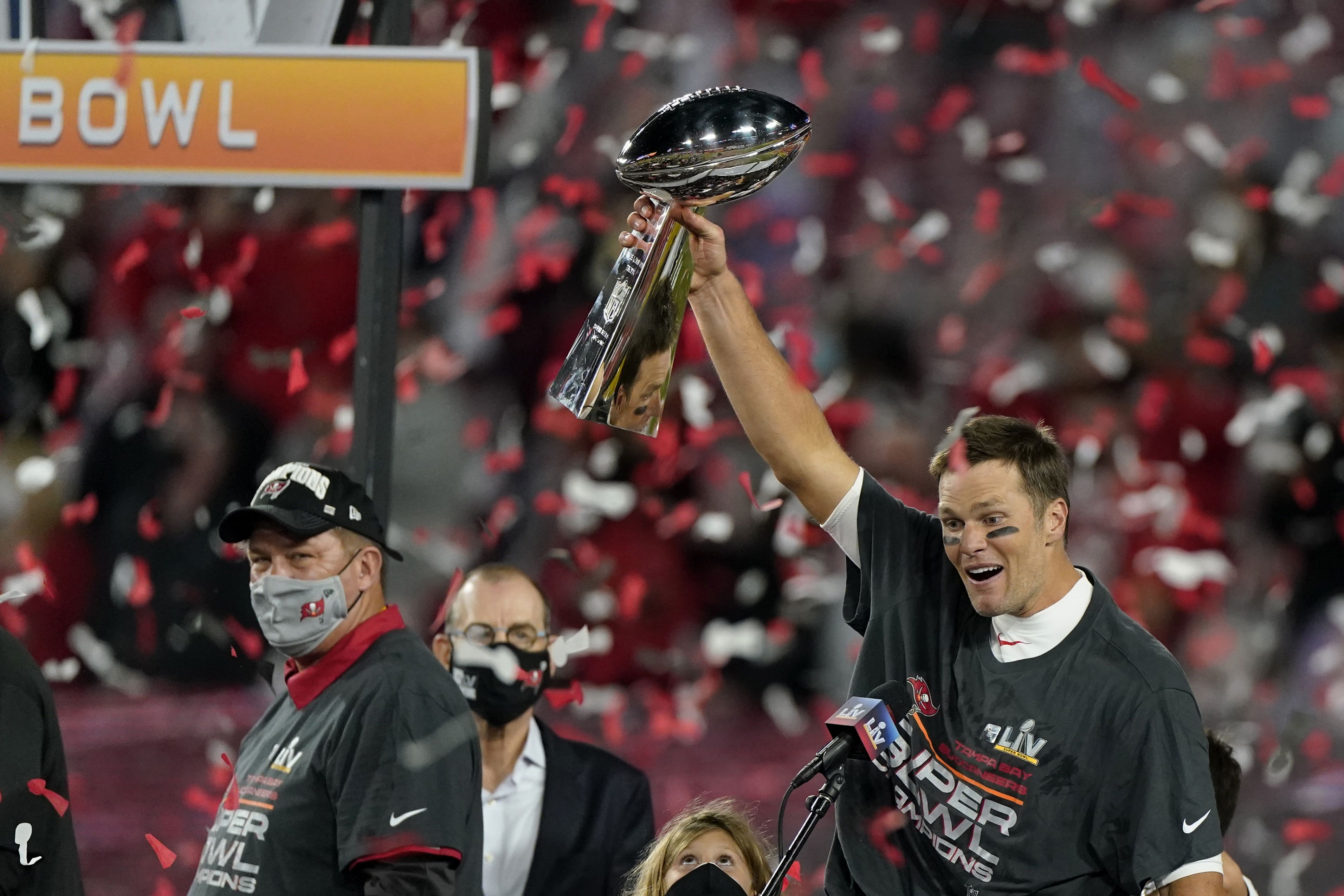 Tom Brady wins 5th Super Bowl MVP award, seventh title with vintage  performance