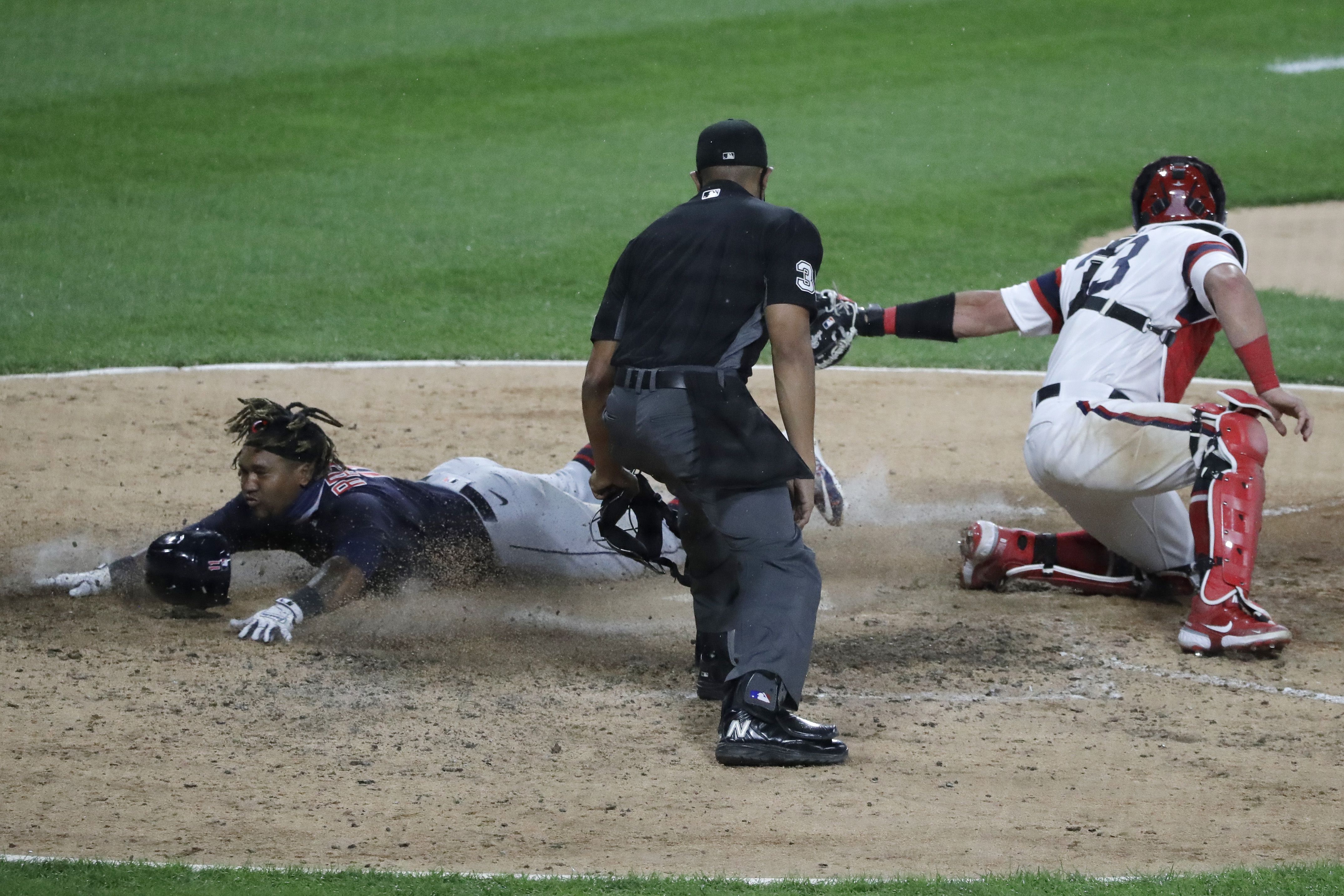 Cleveland Indians squeeze out 5-4 win in extra innings against Chicago White  Sox 