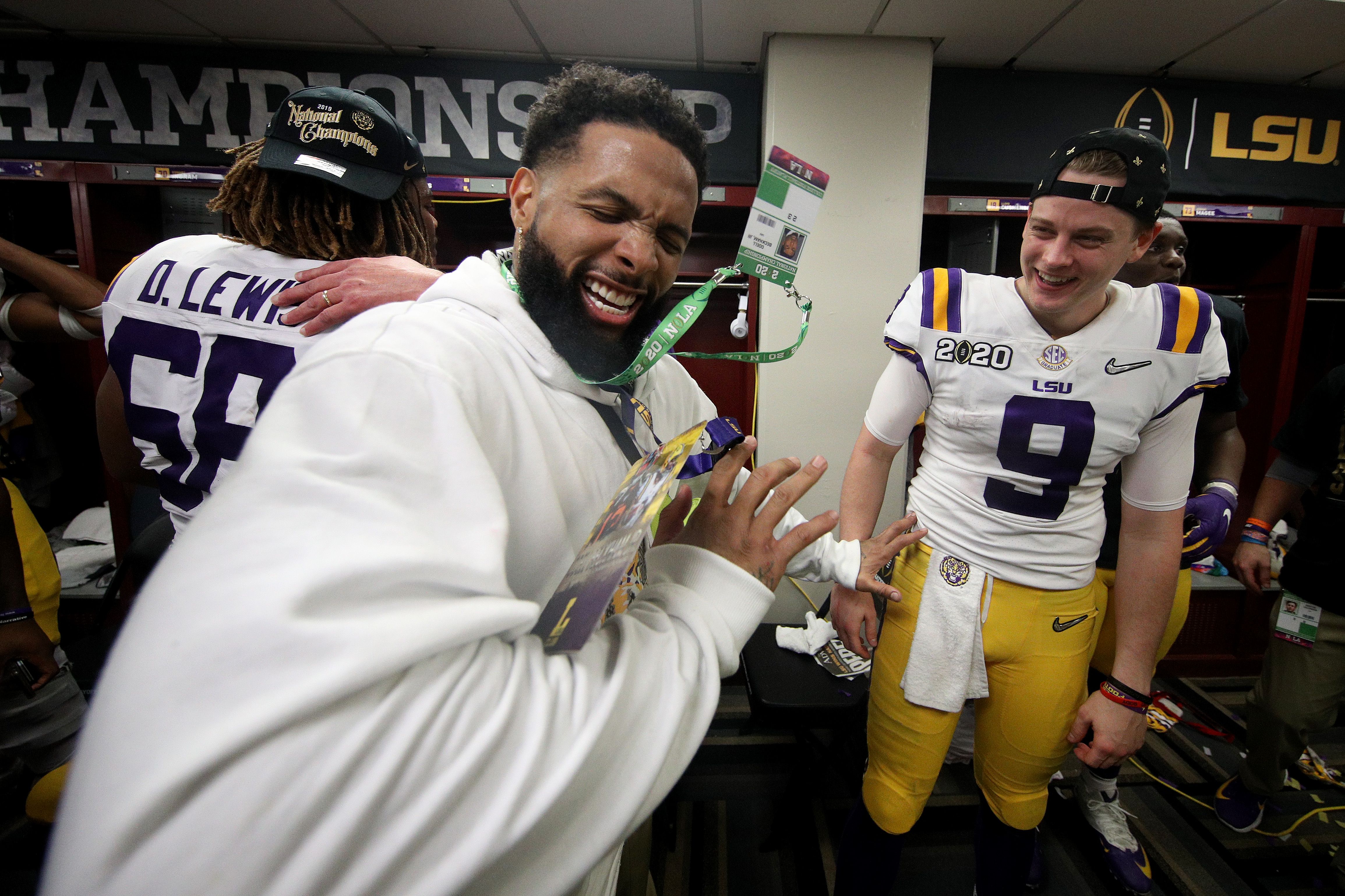 NFL draft: Giants pick up LSU wide receiver Beckham