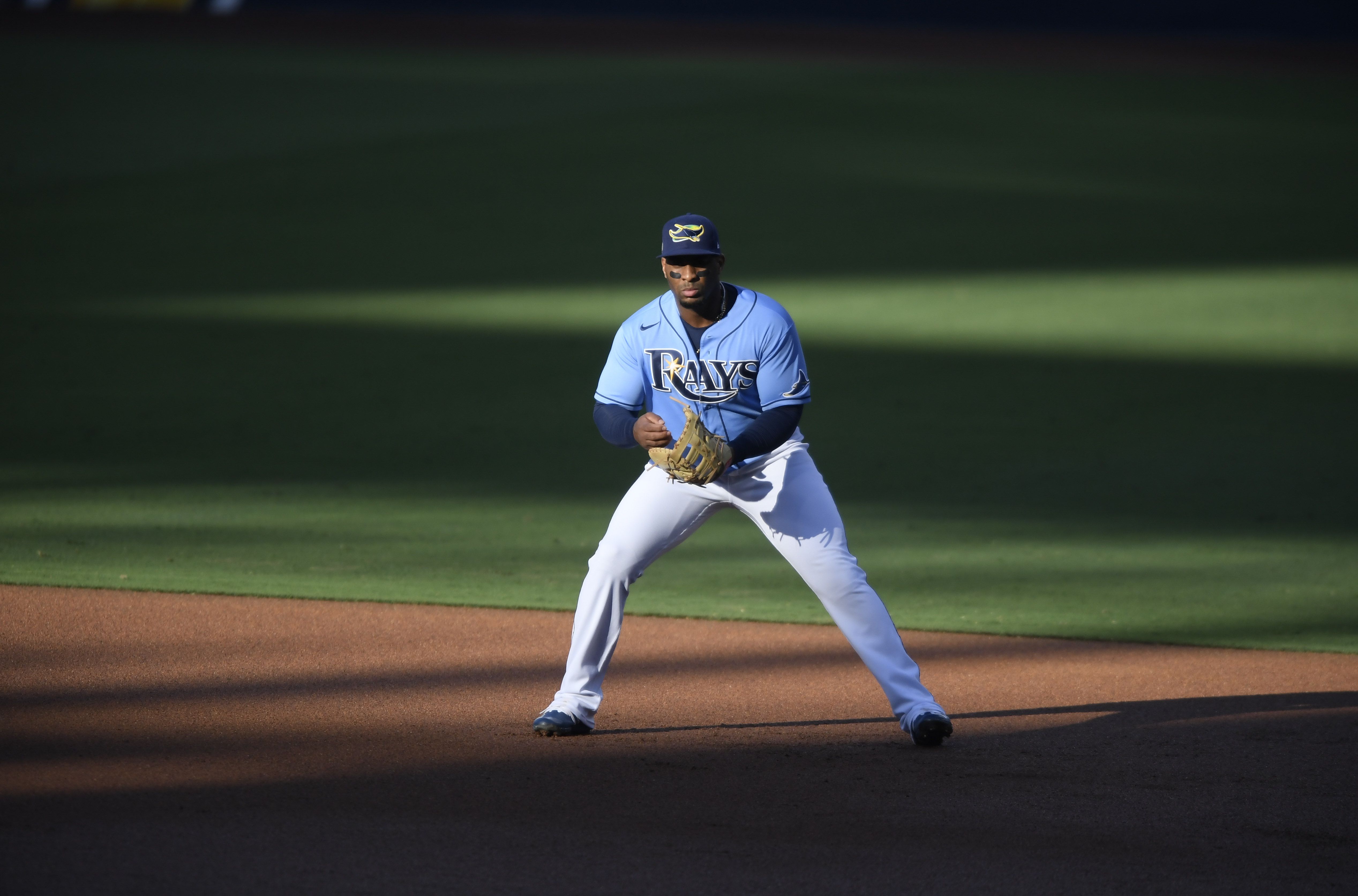 The Rays played reliever Jose Alvarado at first base as part of some  serious bullpen shenanigans