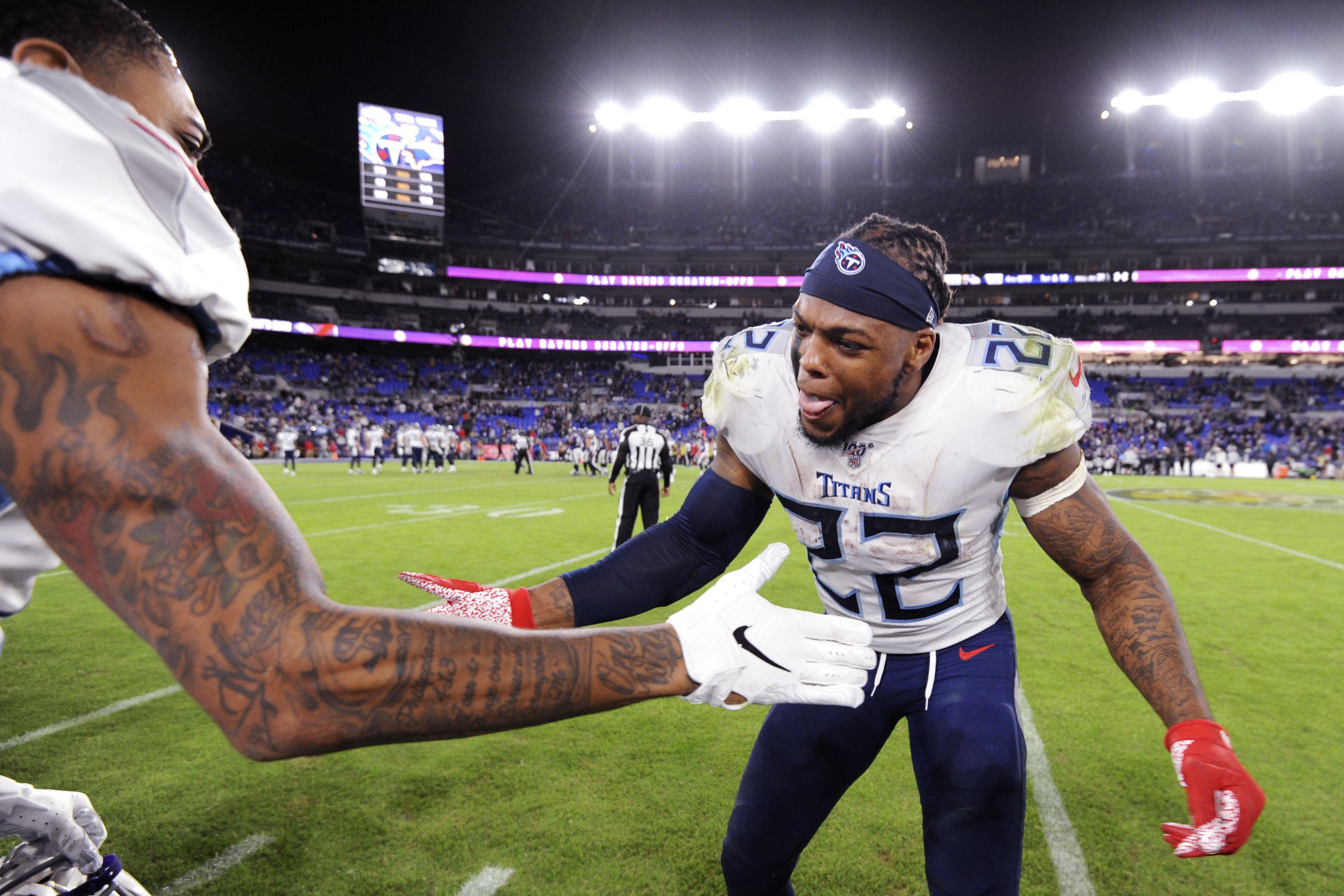 Titans use franchise tag on NFL rushing leader Derrick Henry