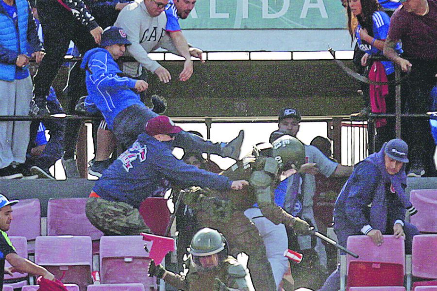 BARRA U DE CHILE CARABINEROS