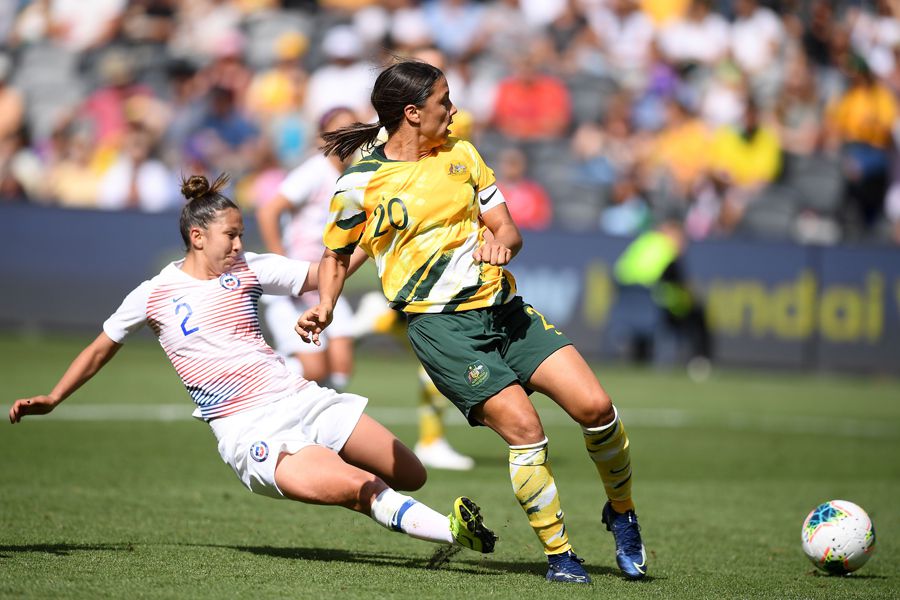 Australia, Chile, femenino