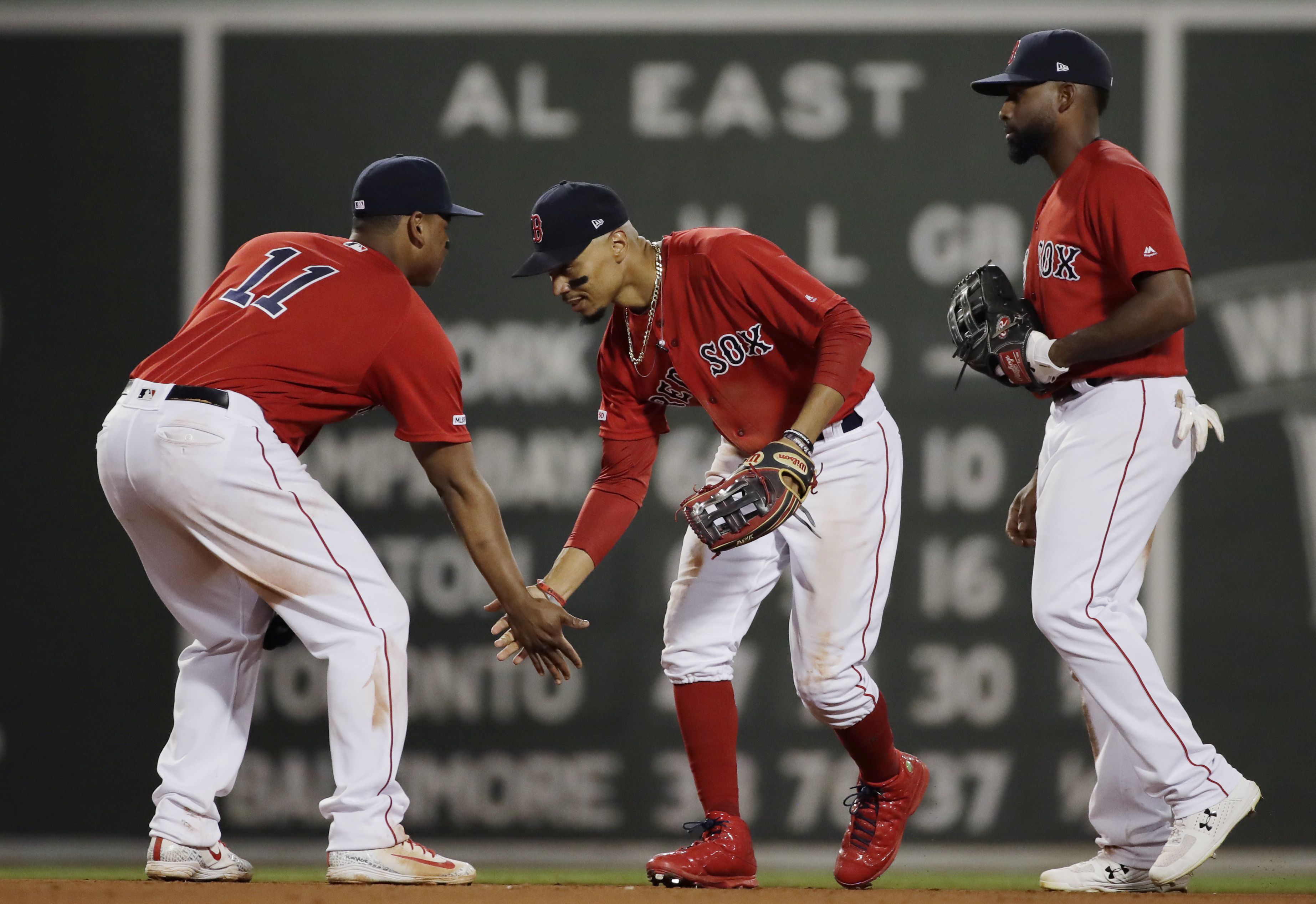 Rafael Devers is certainly earning his ice cream