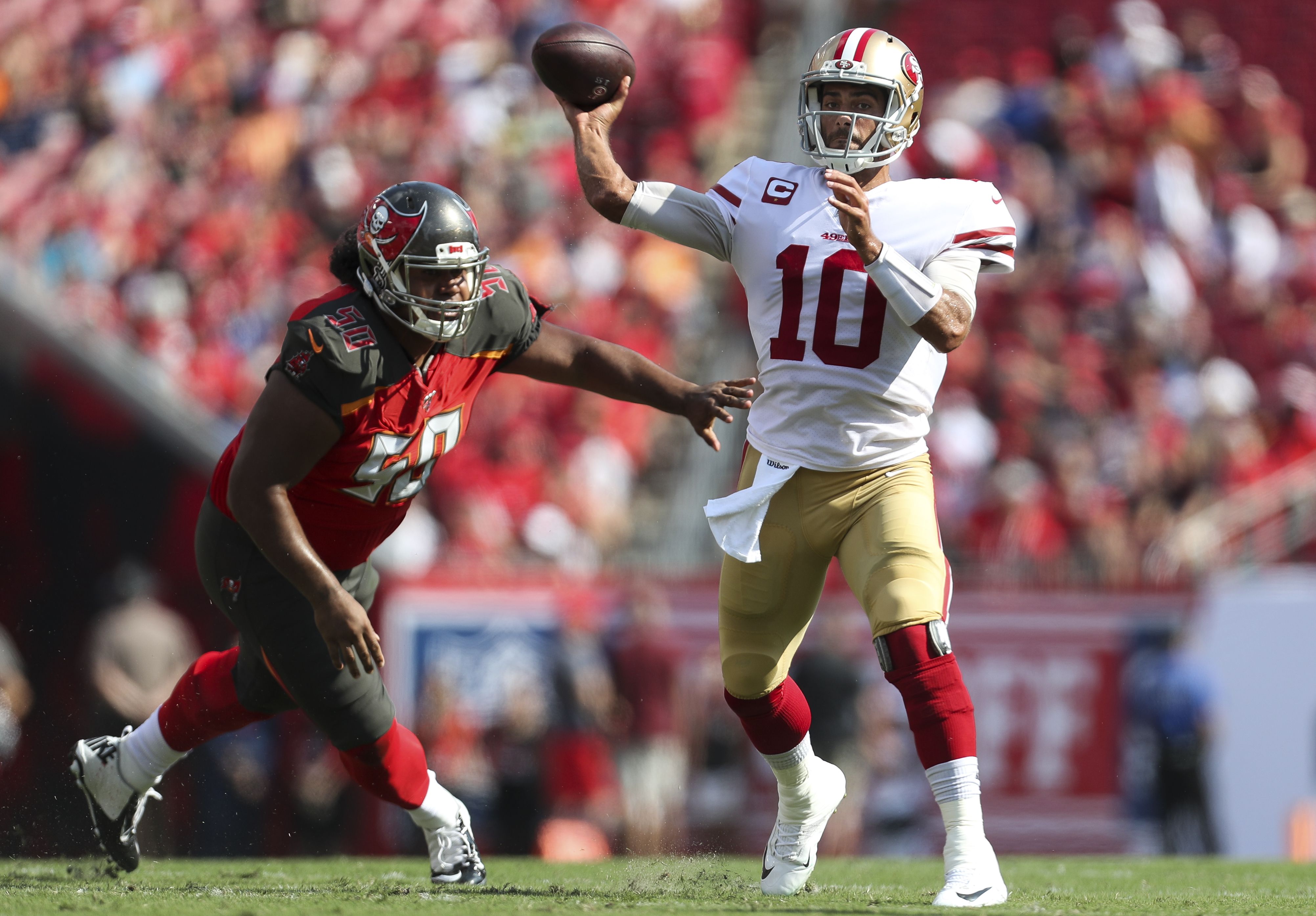 Panthers stifled by 49ers stout defense, lose fourth game of season