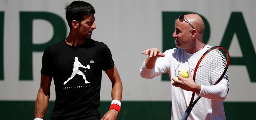 djokovic, Agassi