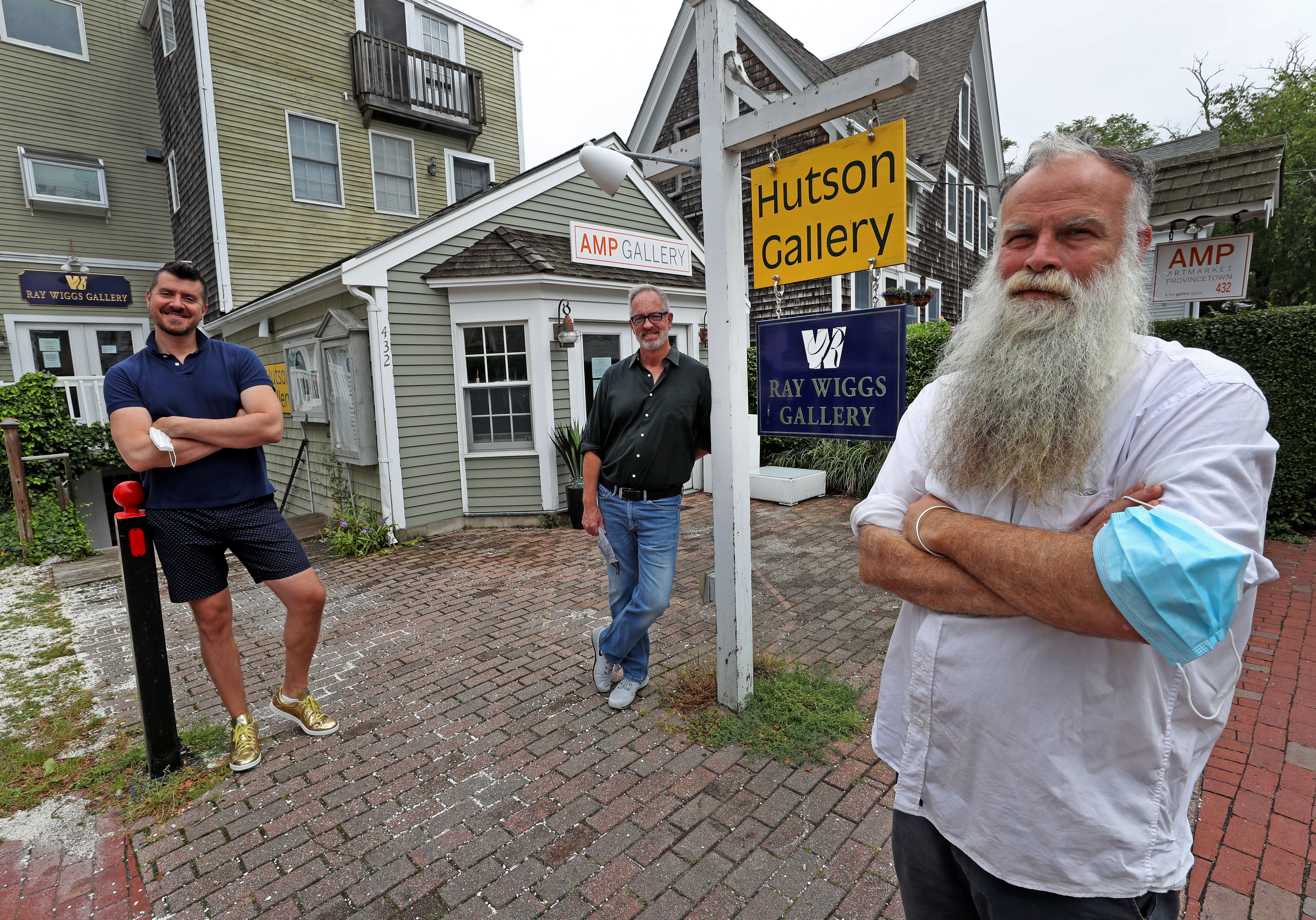 In Provincetown, banding together to help visitors (safely) see art - The  Boston Globe