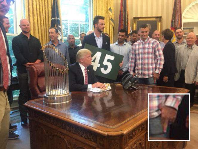 Cubs visit Trump, White House