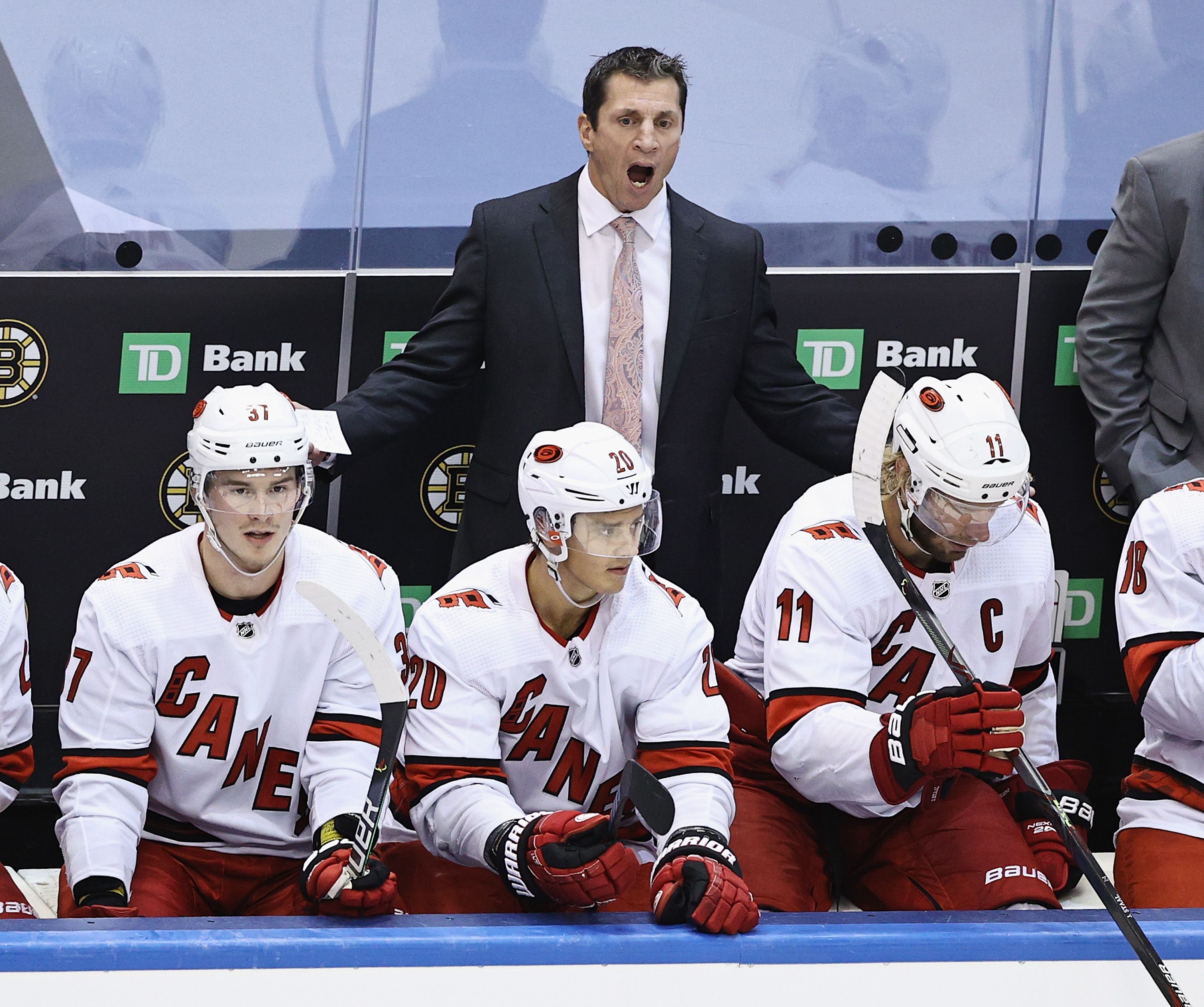 Hurricanes' Rod Brind'Amour considering rare coaching move for Round 2