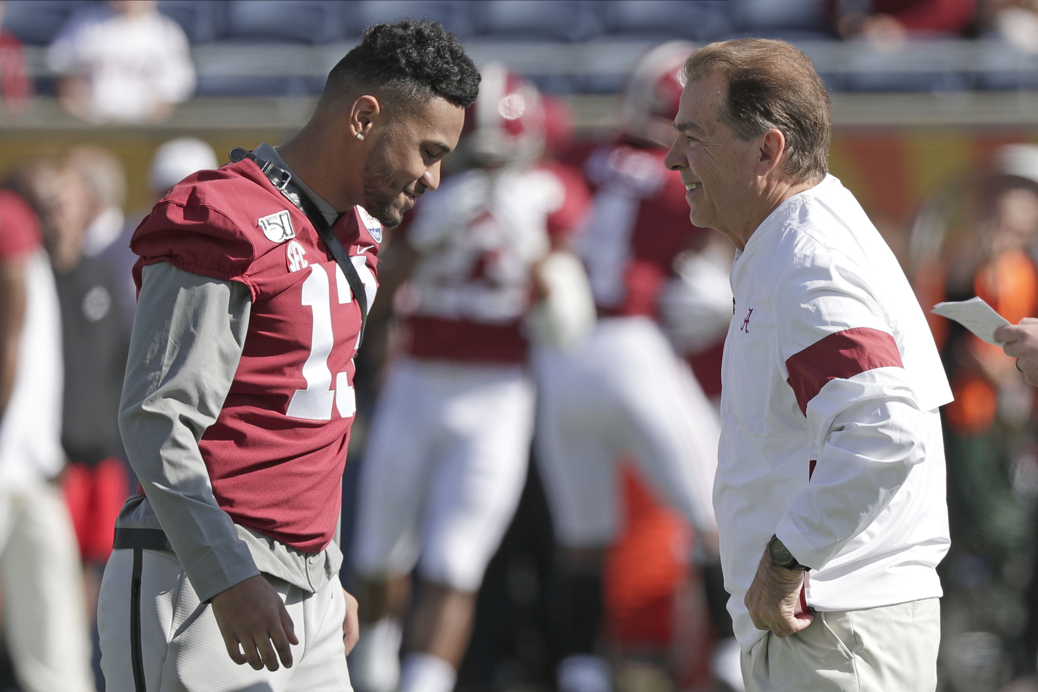 Nick Saban makes a gutsy call, and Tua Tagovailoa does the rest for Alabama