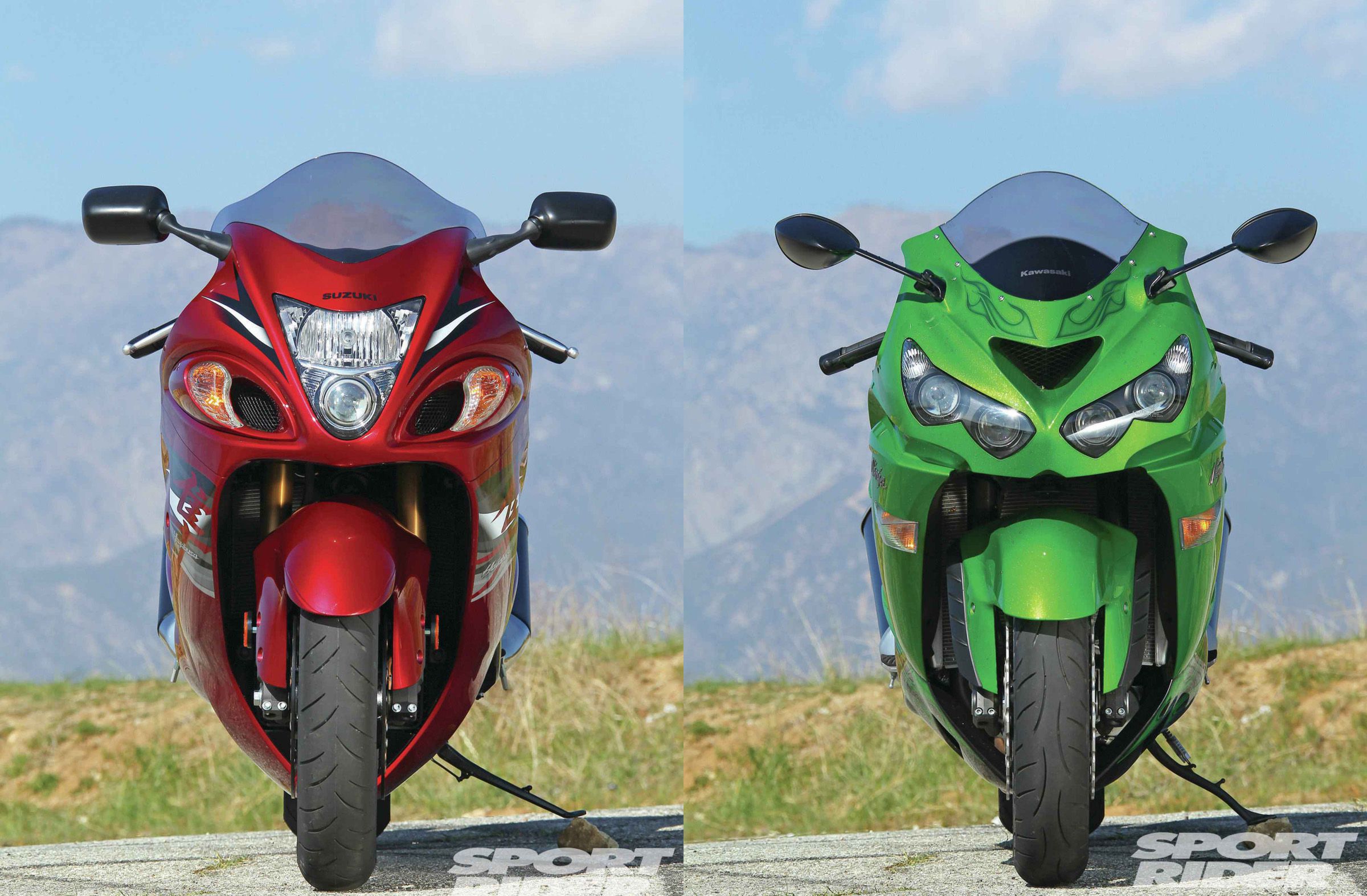 Hayabusa vs zx14