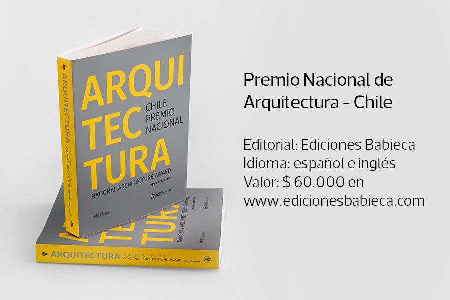 Libro Arquitectura Chile Premio Nacional