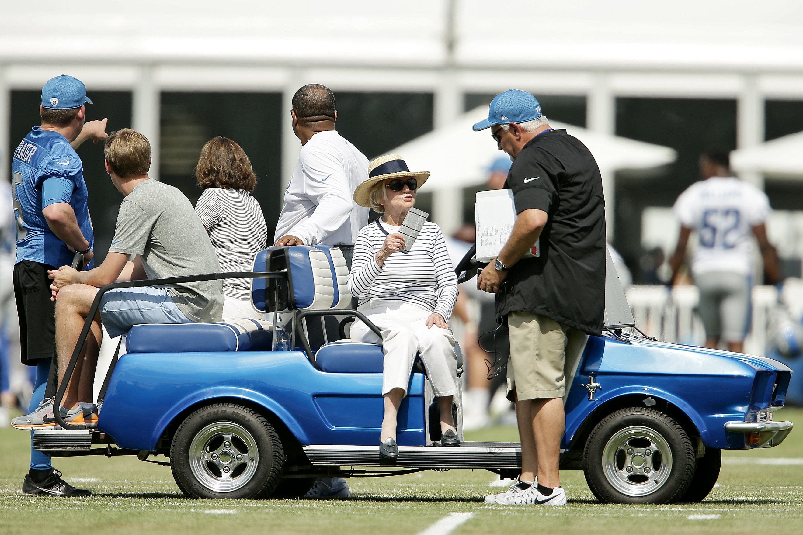 Detroit Lions' Martha Ford Steps Down As Owner, Daughter Takes Over Team