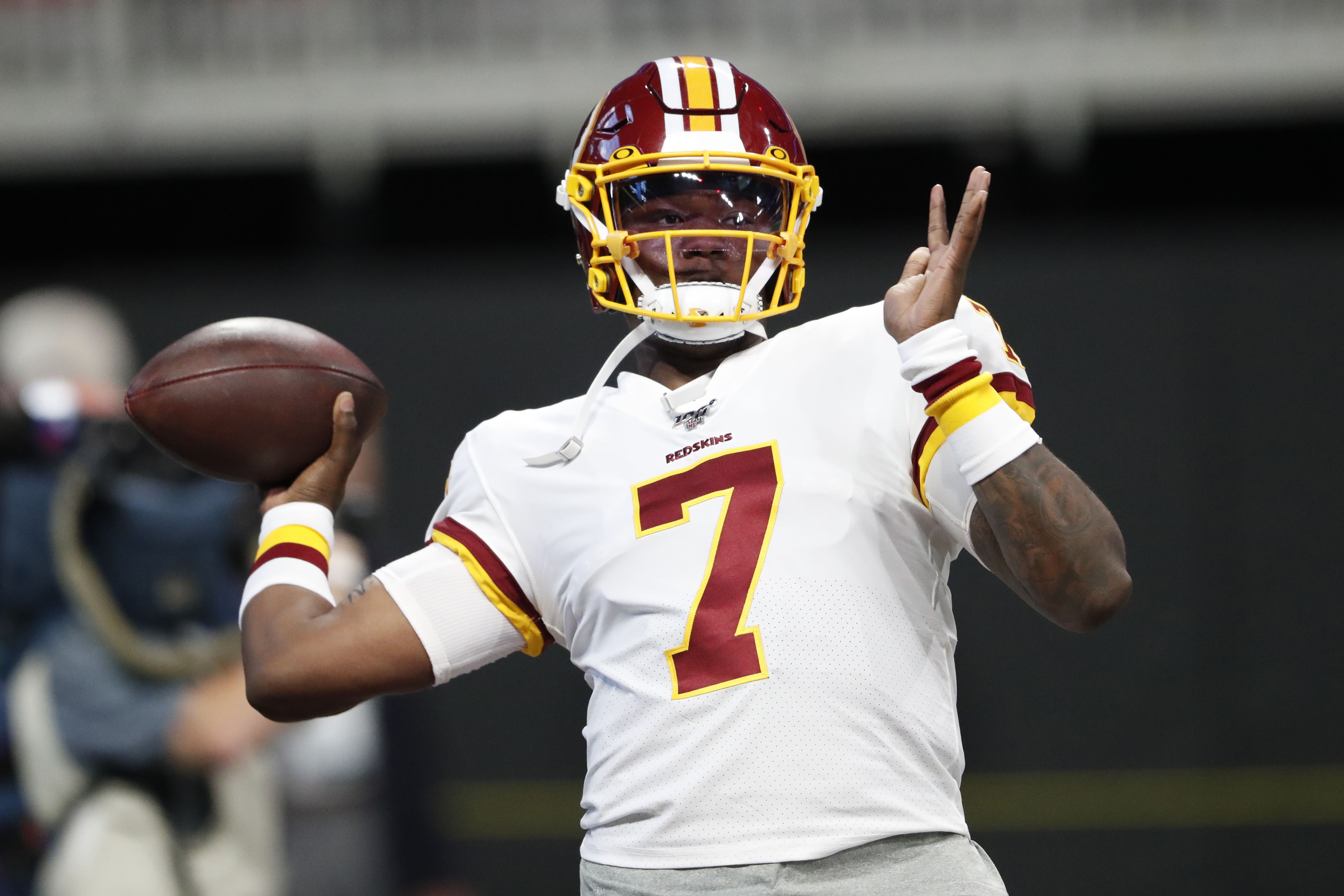 Terry McLaurin says Dwayne Haskins pushed for Redskins to take him