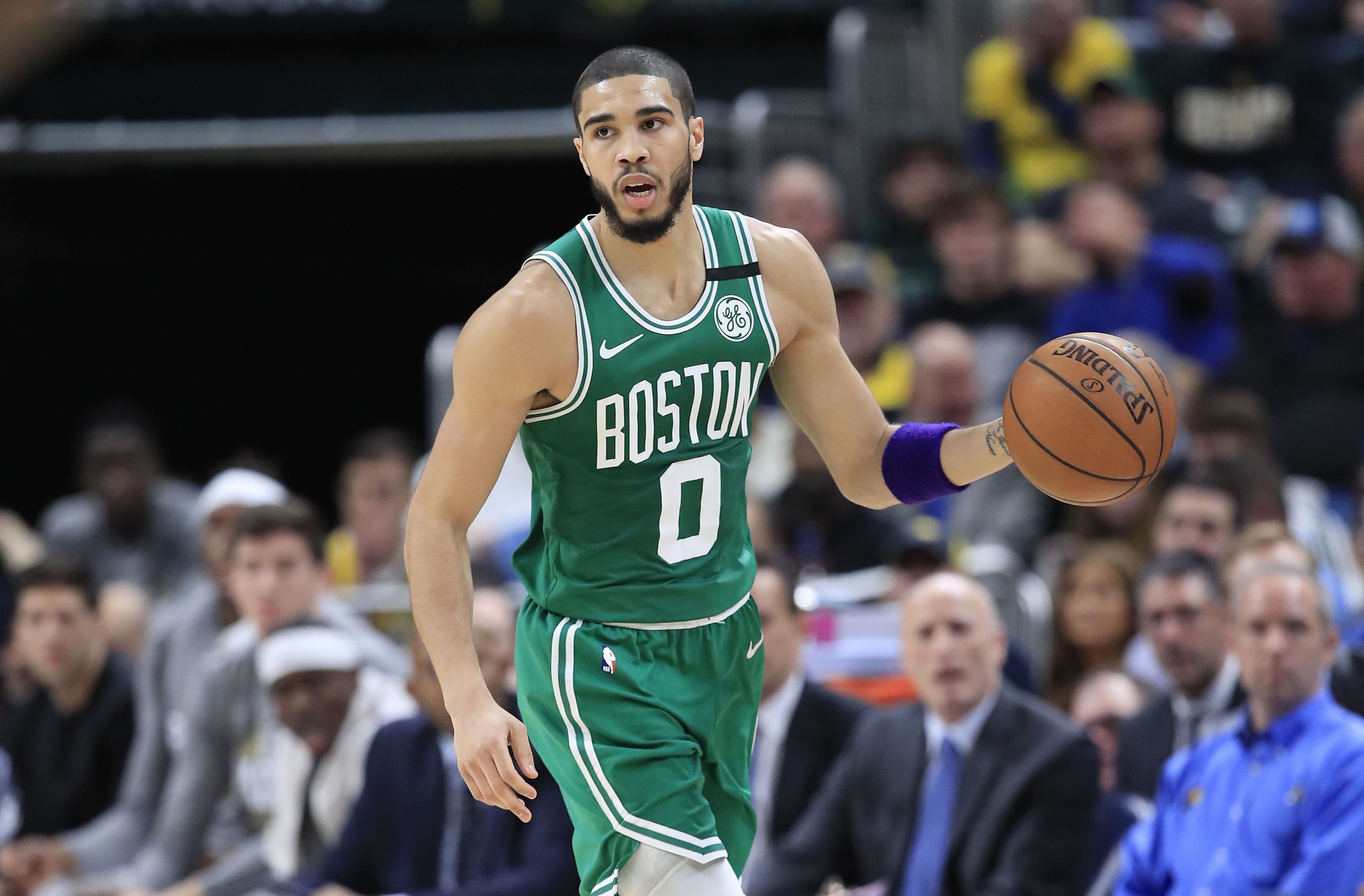 Boston Celtics' Jayson Tatum doesn't have a hoop at his house, has