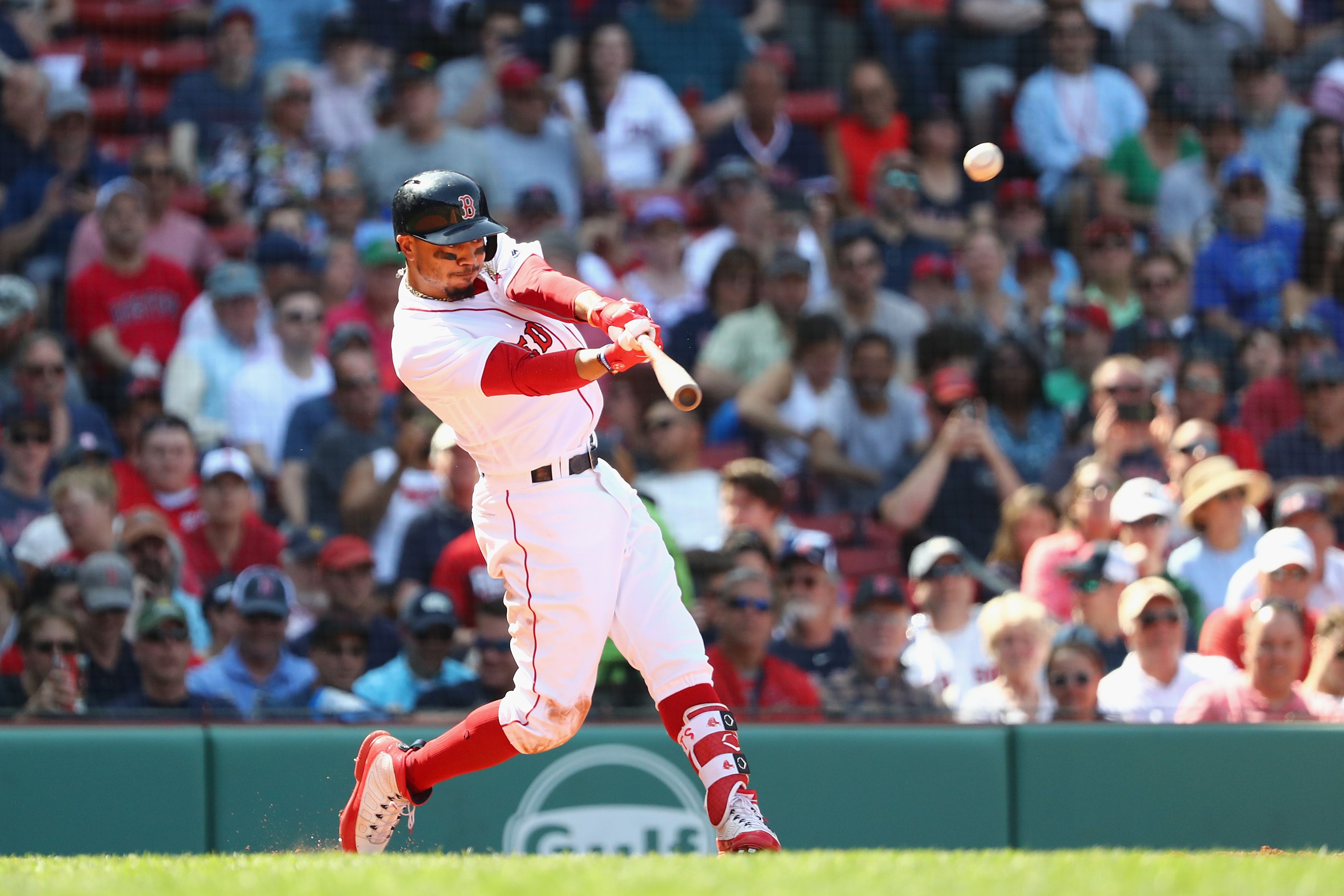 4 stats you should know about Mookie Betts's three-homer game