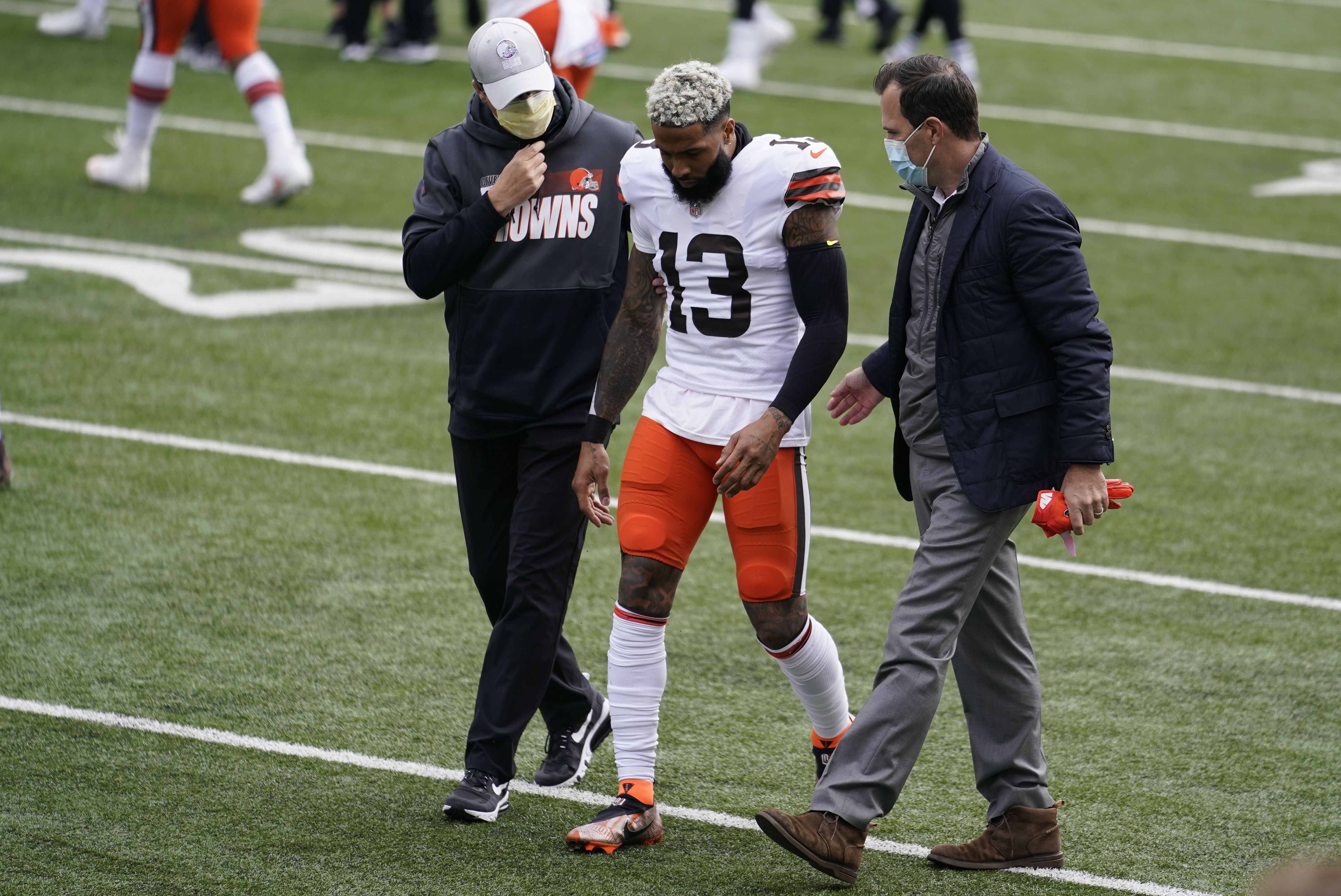 The Odell Beckham Jr. Cleveland Browns jerseys have dropped online