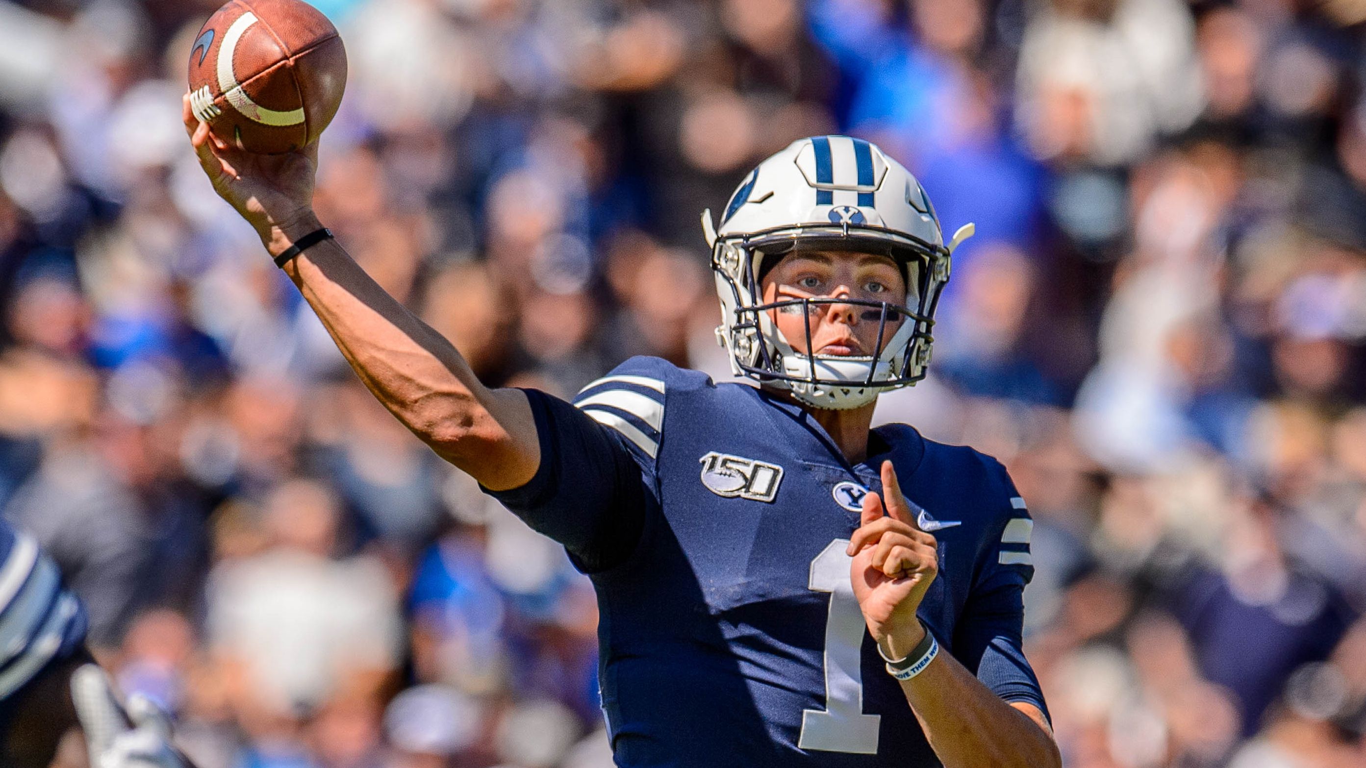 BYU quarterback Zach Wilson has surgery on throwing hand and will be  sidelined until November, but he is expected to return