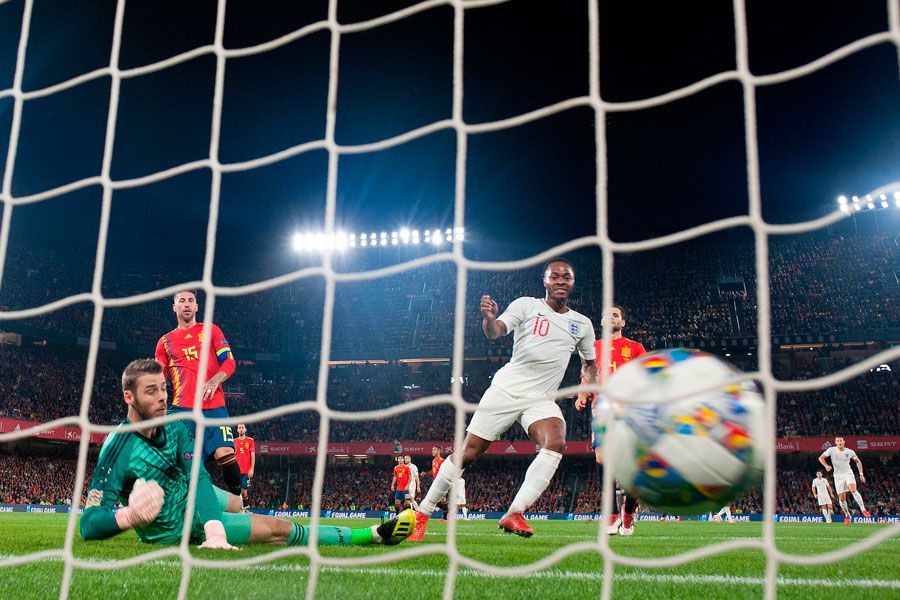 Inglaterra, España, De Gea, Sterling