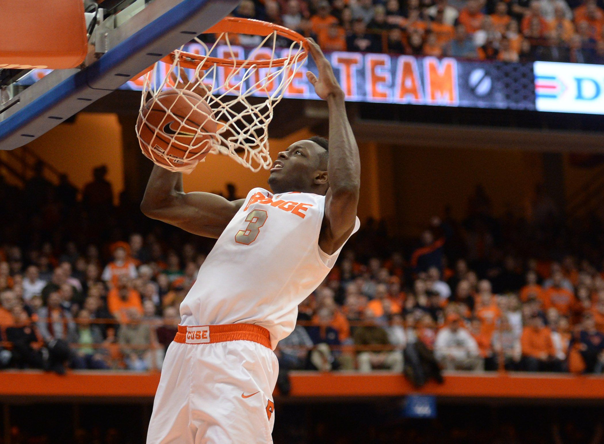 Syracuse Has Its In-Home Visit Today With Hoops Stud Jerami Grant - Orange  Fizz