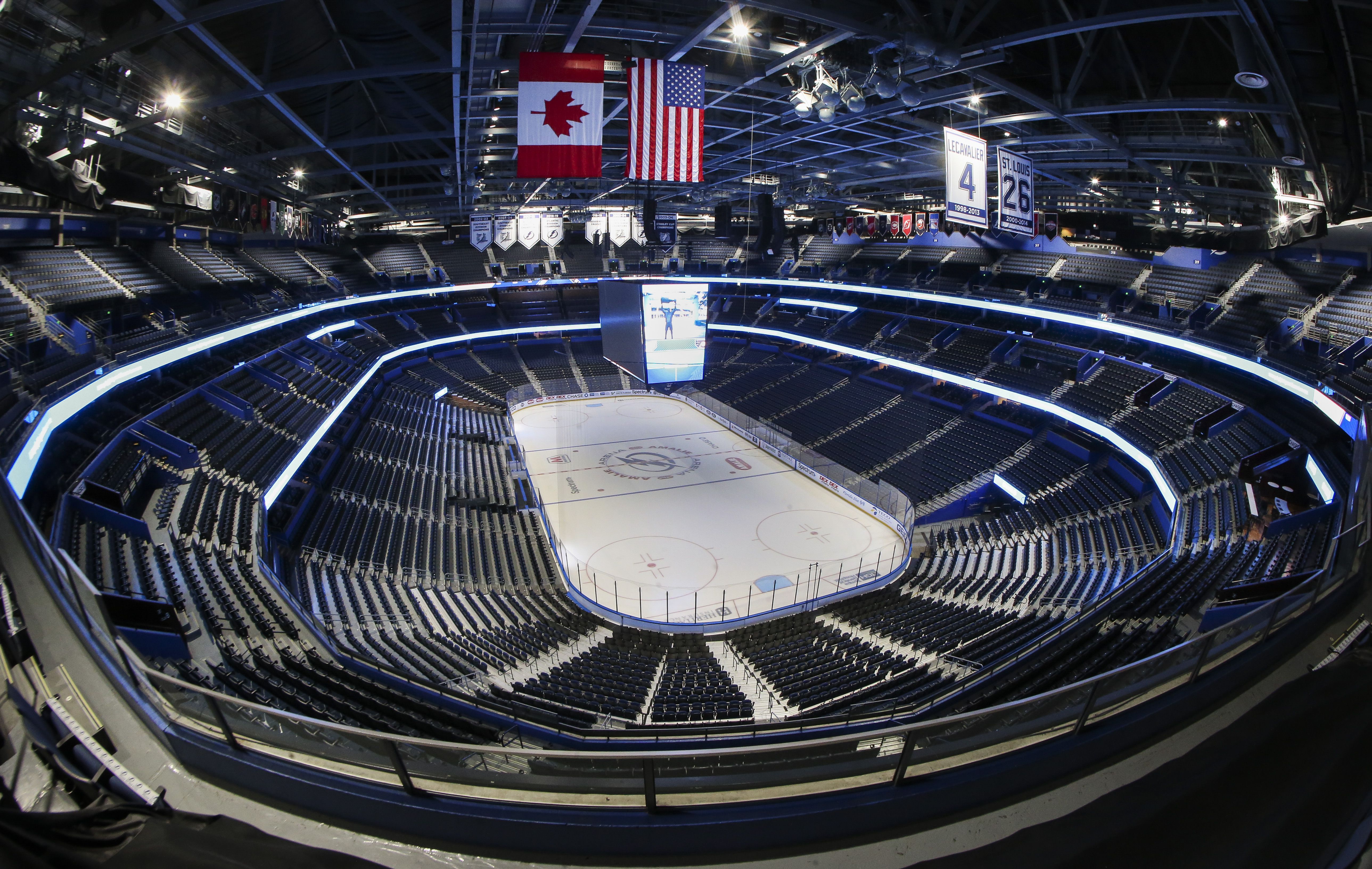 Section 319 at Amalie Arena 