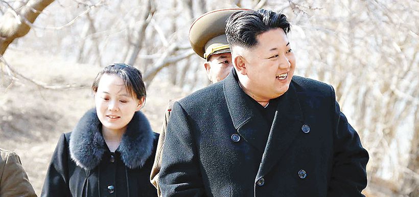 Kim Jong Un y Kim Yo-Jong