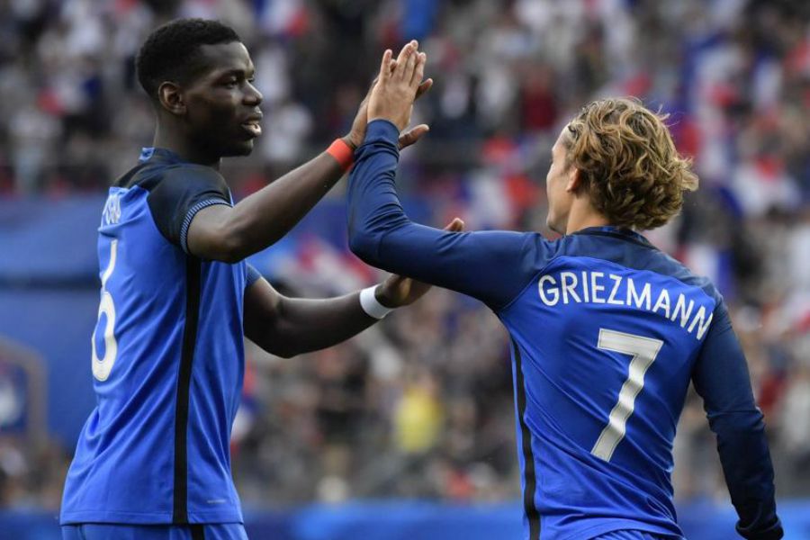 griezmann pogba