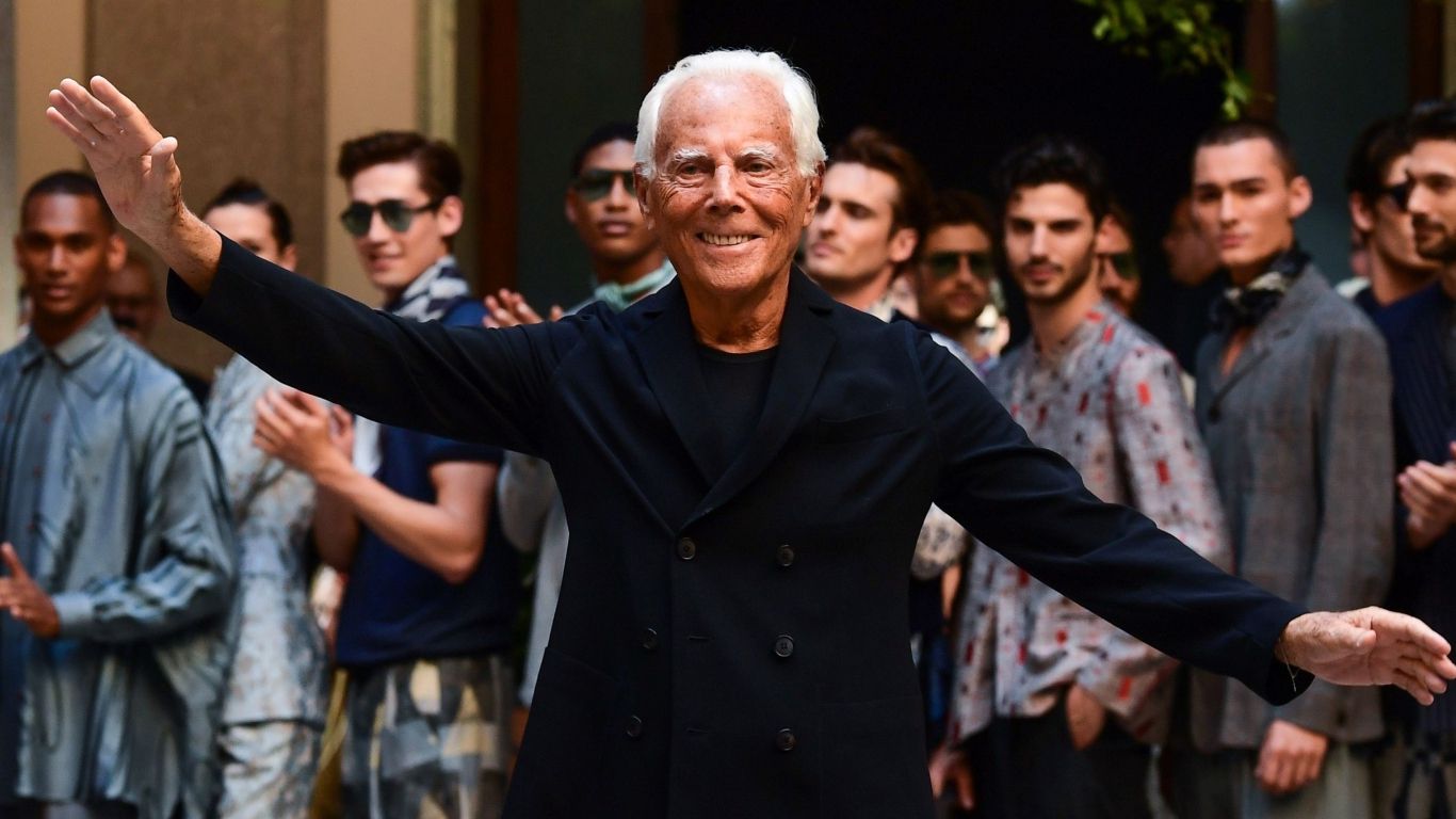 A los 84 Giorgio Armani es el ltimo zar de la moda TN