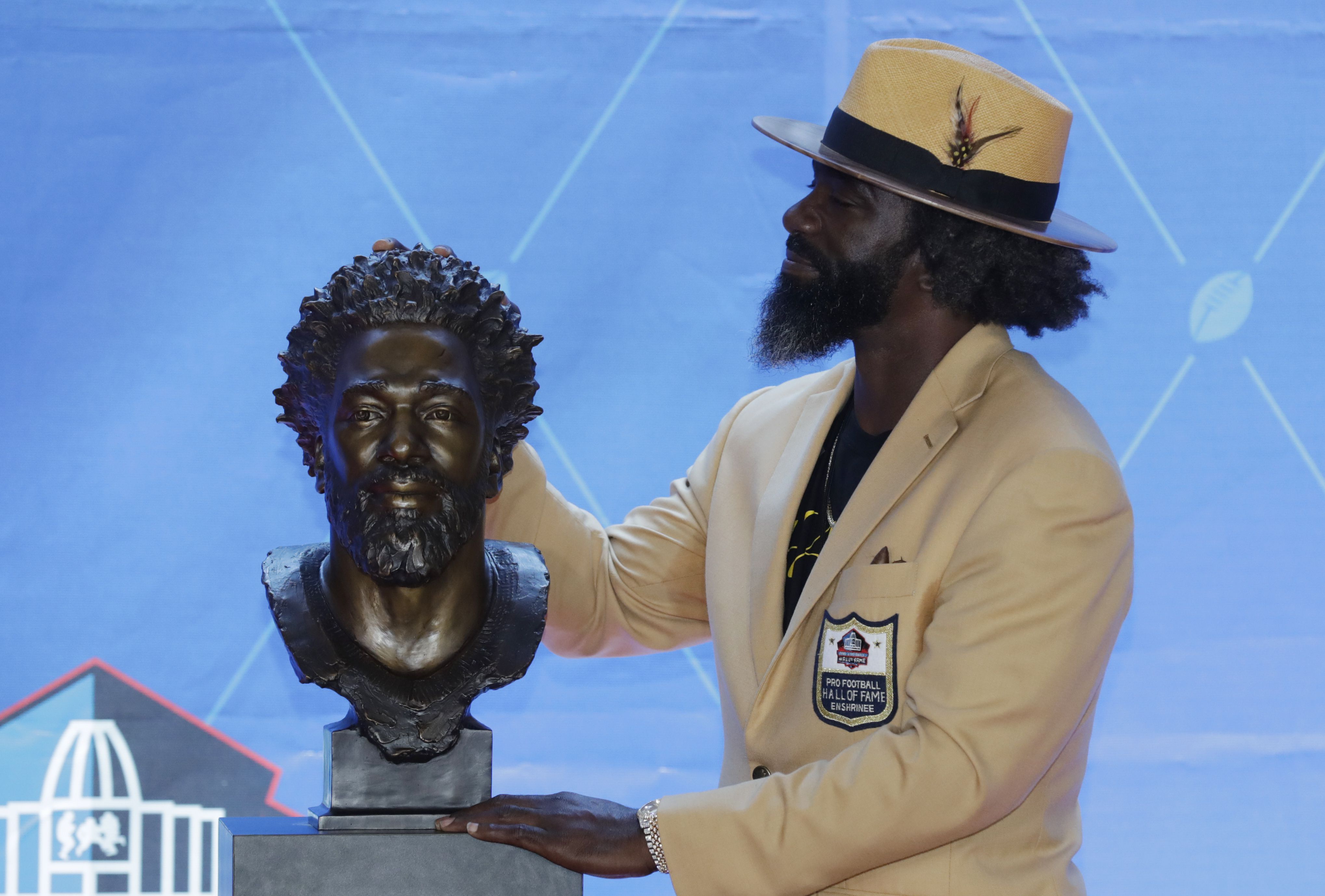 20 best photos from Ed Reed's Hall of Fame enshrinement