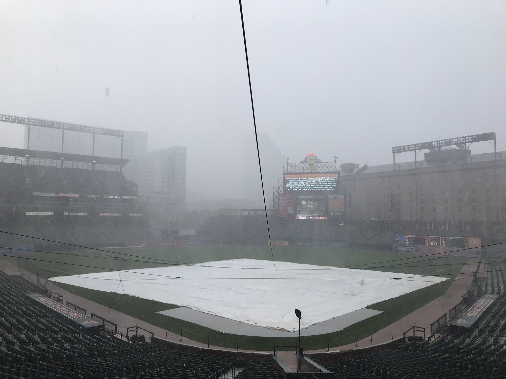 Yankees-Orioles game gets new start time after Friday's weather delay