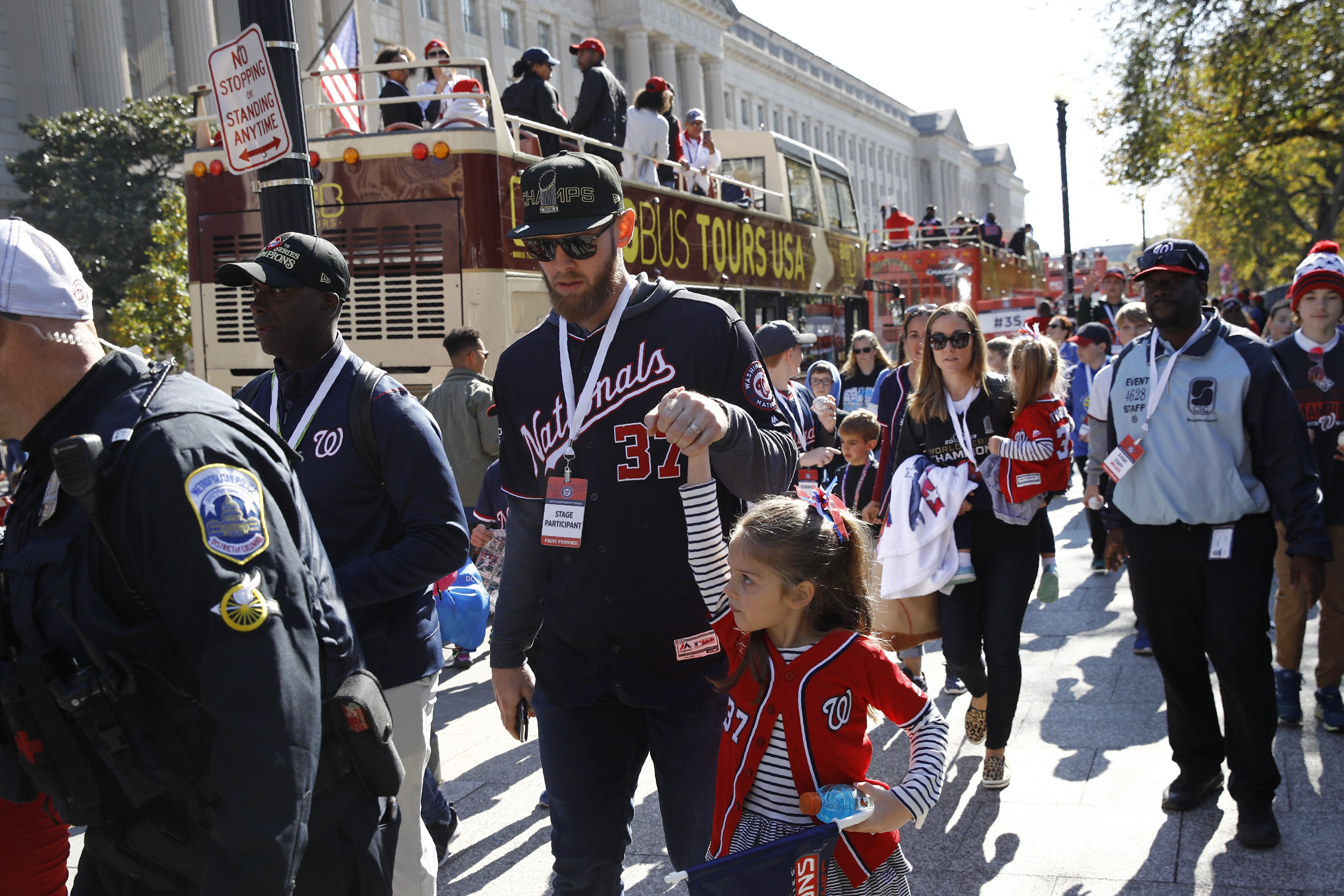 Thousands celebrate Washington Nationals World Series championship at parade,  rally