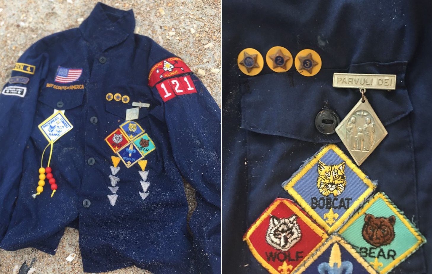 Help find the owner of Cub Scout uniform that washed ashore after Hurricane  Irma