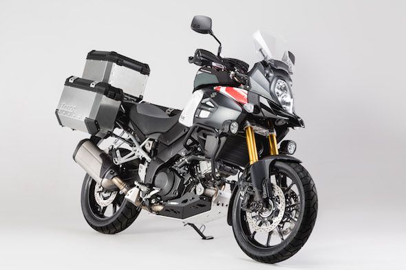 bogstaveligt talt Kollektive Opmuntring SW Motech Introduces Adventure Accessories for Suzuki's New V-Strom 1000 |  Cycle World
