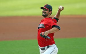 Cleveland Indians' masked men know their job requires catching plenty of  pain 