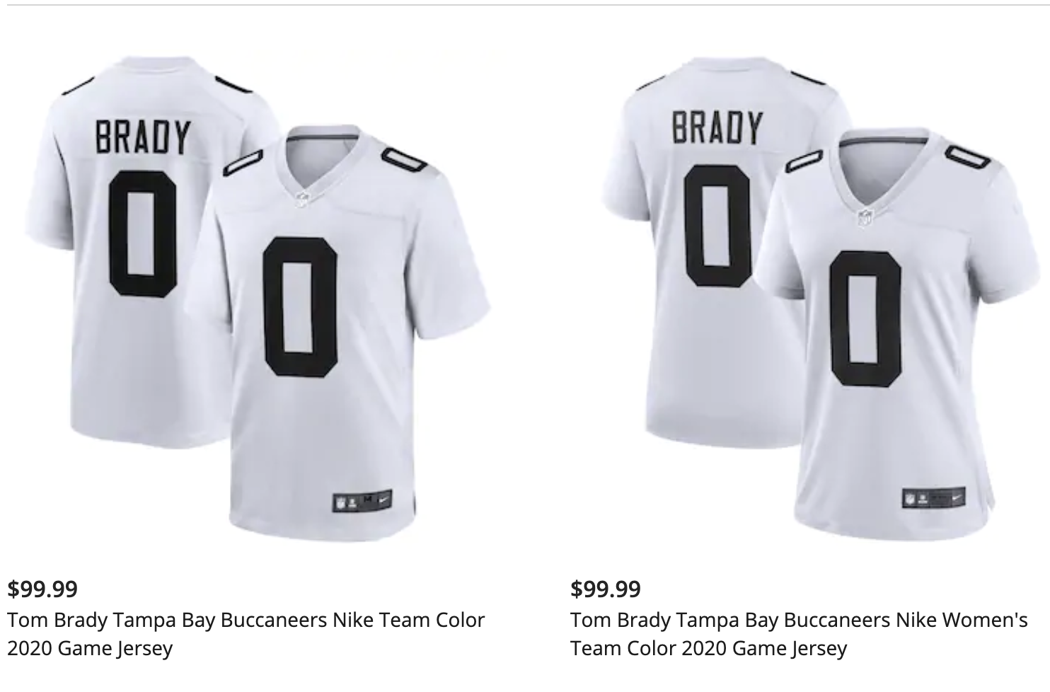 Tom Brady's arrival boosts Buccaneers merchandise sales in 2020