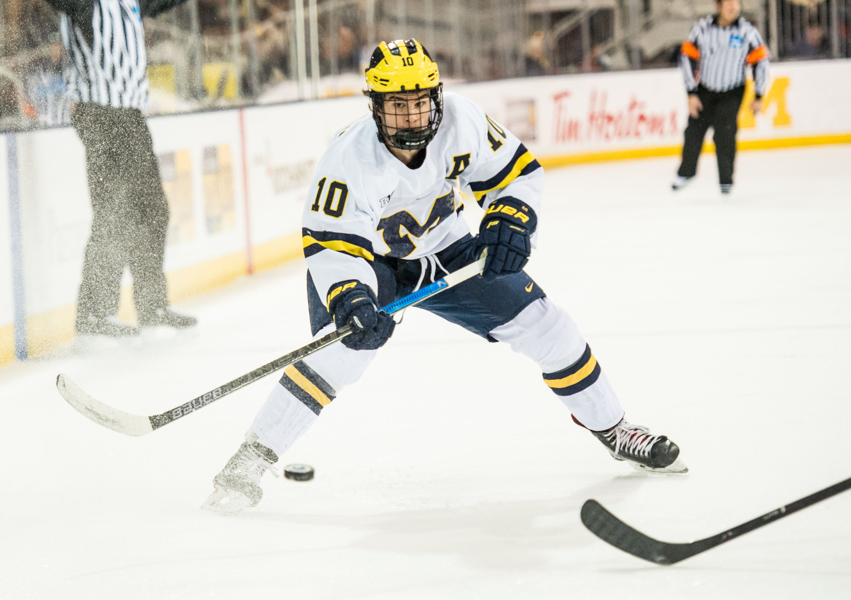 Michigan hockey made history at the NHL Draft, but the players returned for  'unfinished business'